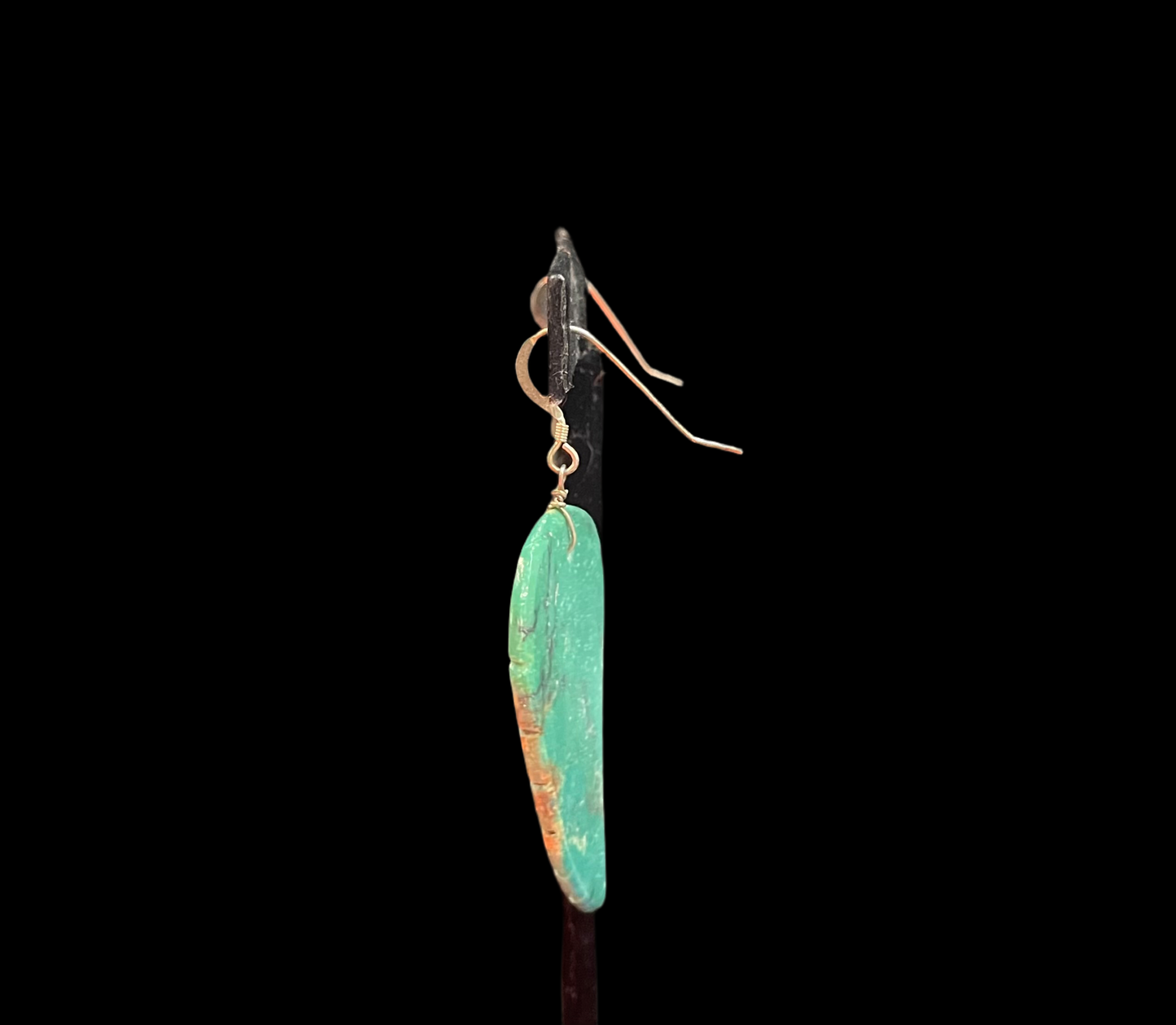 Emerald Valley Leaf Dangle Earrings
