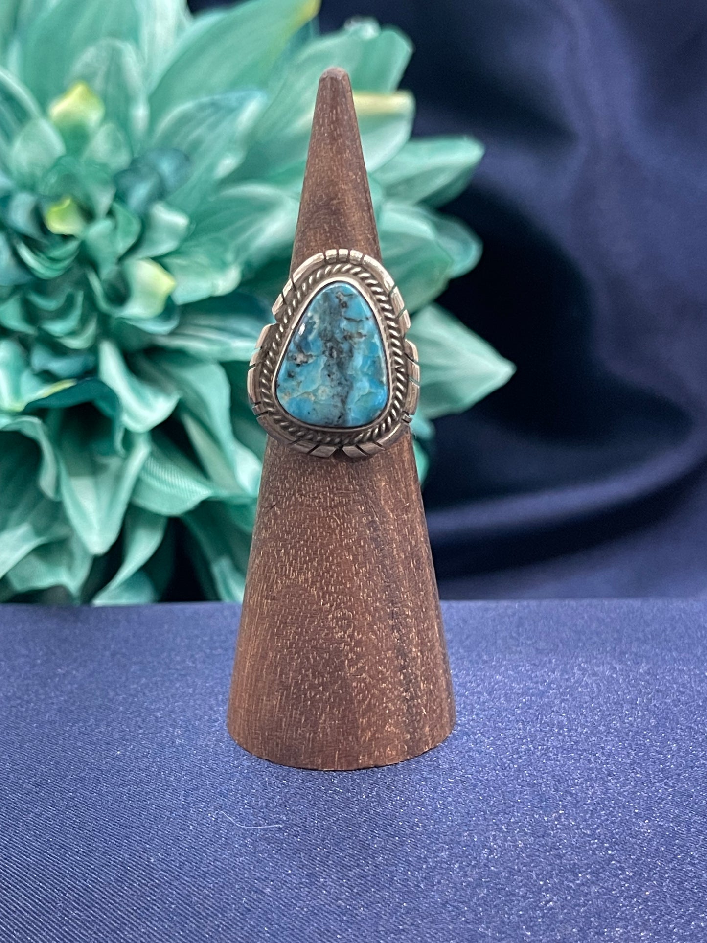 5.0 Thunder Mountain Turquoise Ring