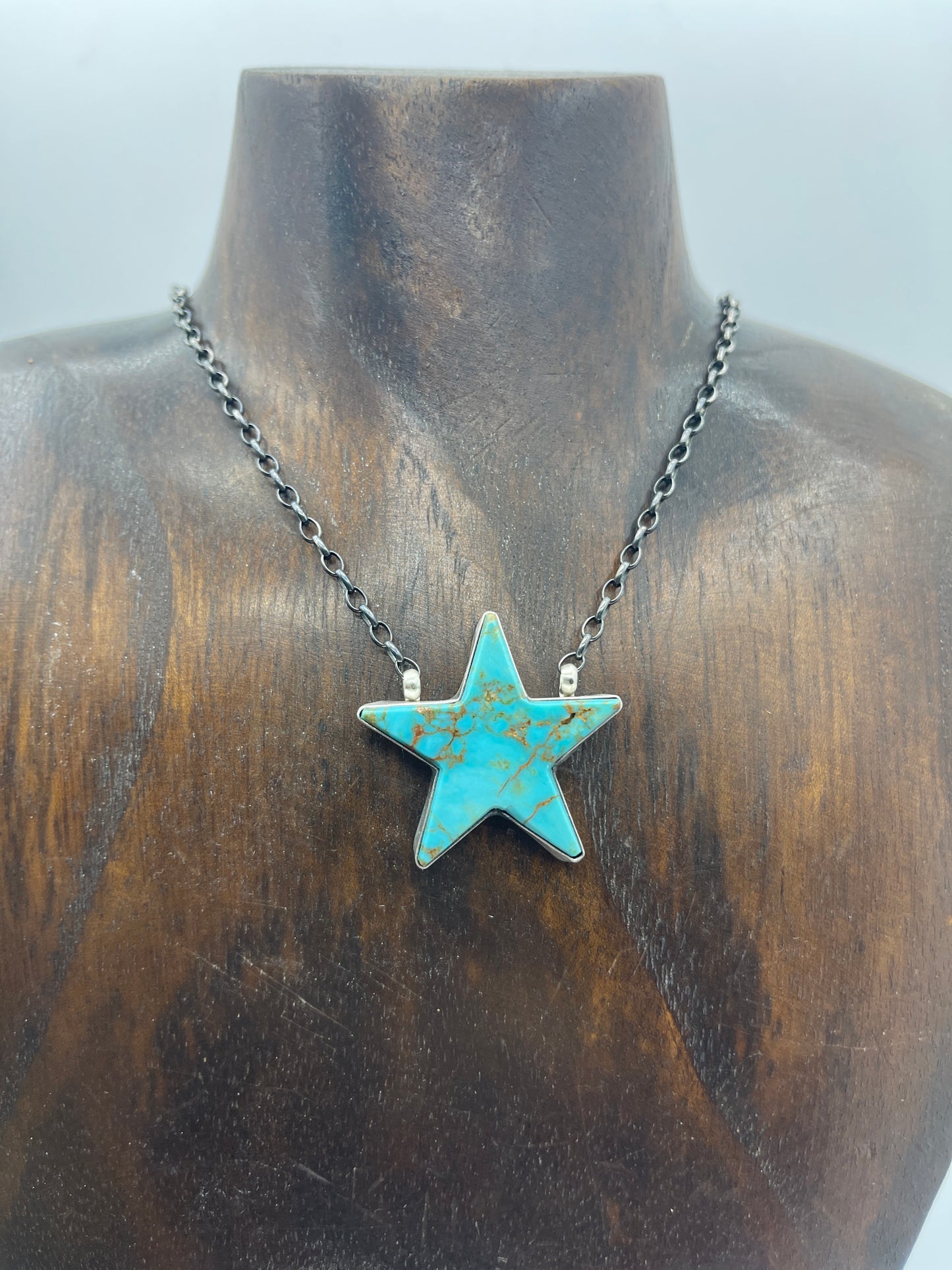 Star Necklace by Johnny Dixon, Navajo