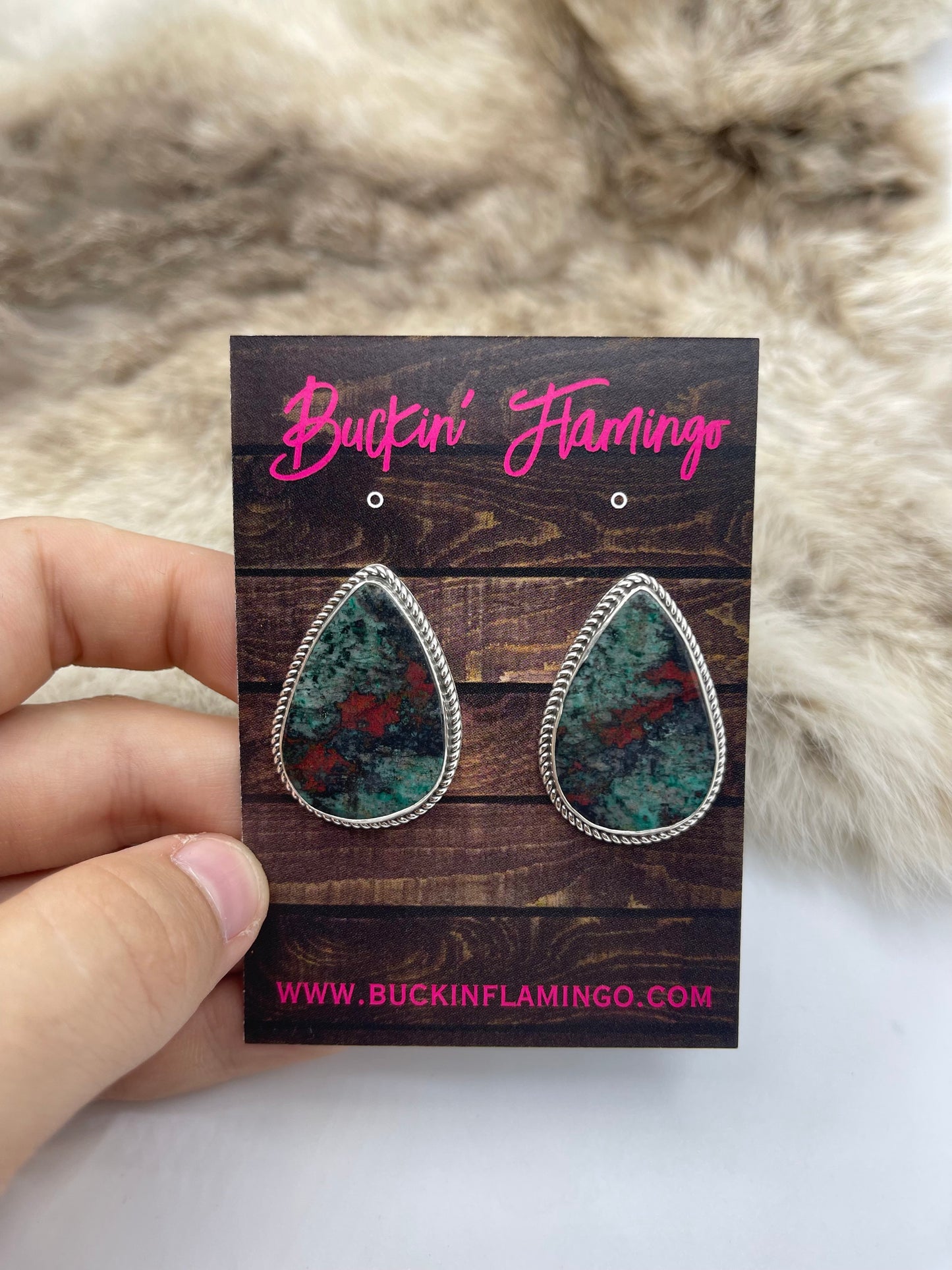 Sonoran Sunrise Teardrop Earrings