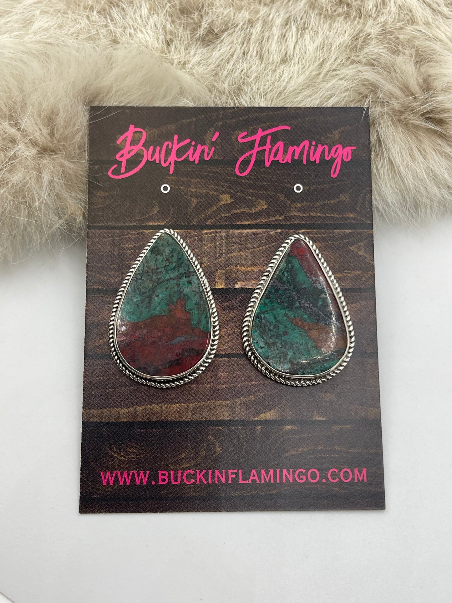 Sonoran Sunrise Teardrop Earrings