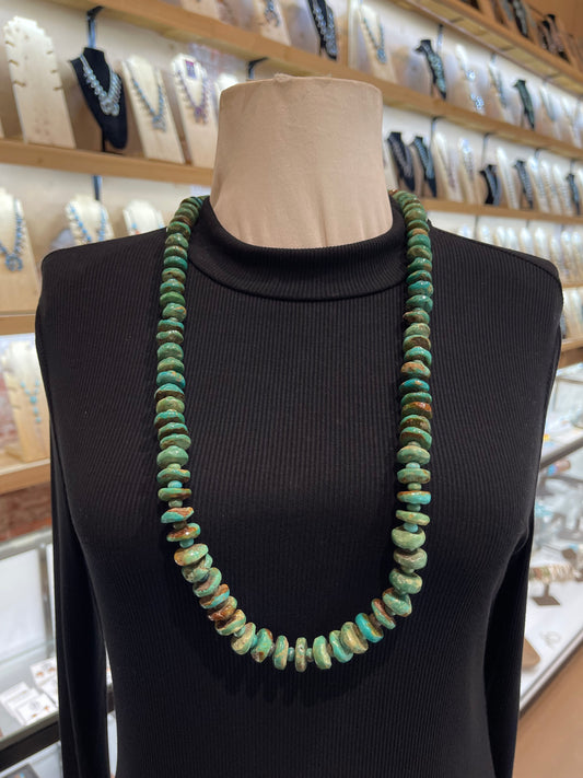 33" Royston Cut Bead Necklace