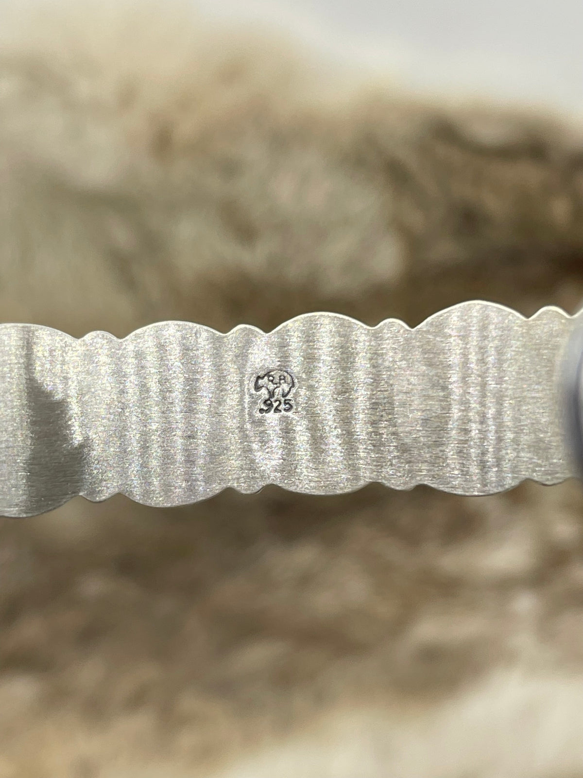 6.5”-7.5” Silver Star Concho Cuff by Thomas Yazzie, Navajo
