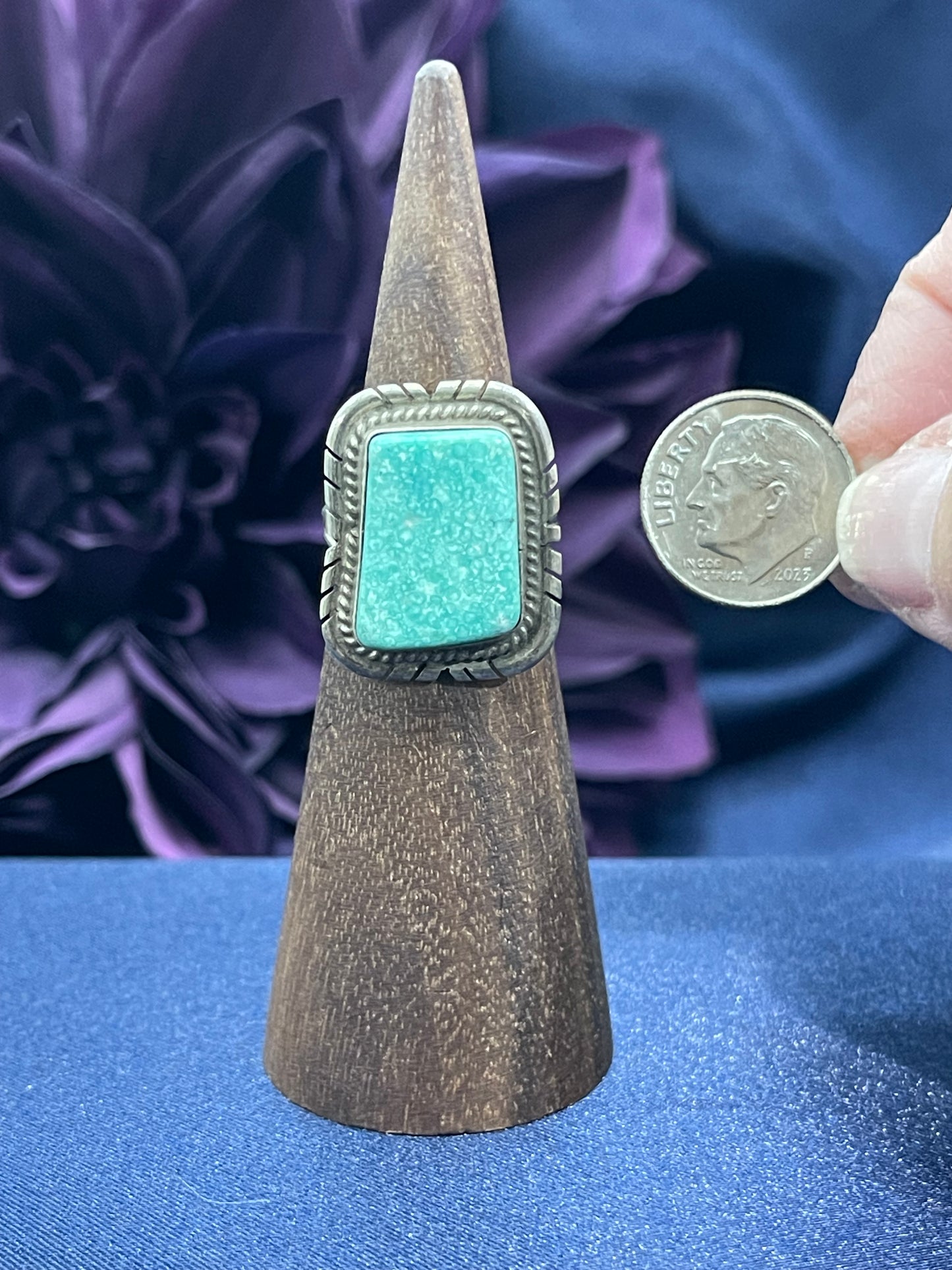 5.5 Kingman Turquoise Ring