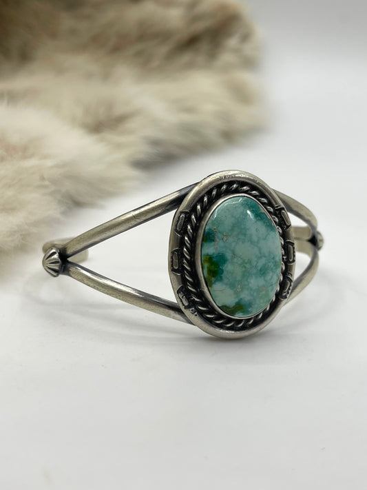 5.5" - 7.25" Sonoran Gold Cuff by Augustine Largo, Navajo