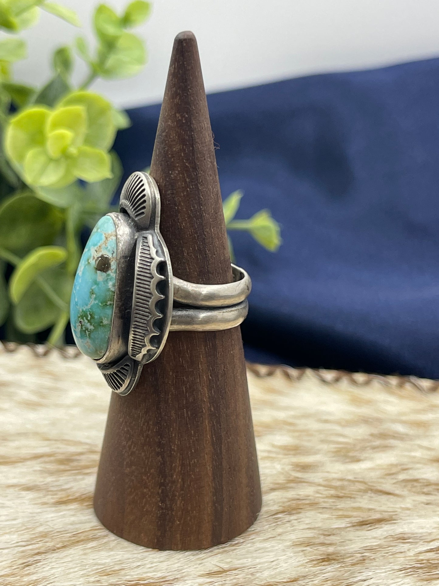 8.0 Sonoran Gold Turquoise Ring