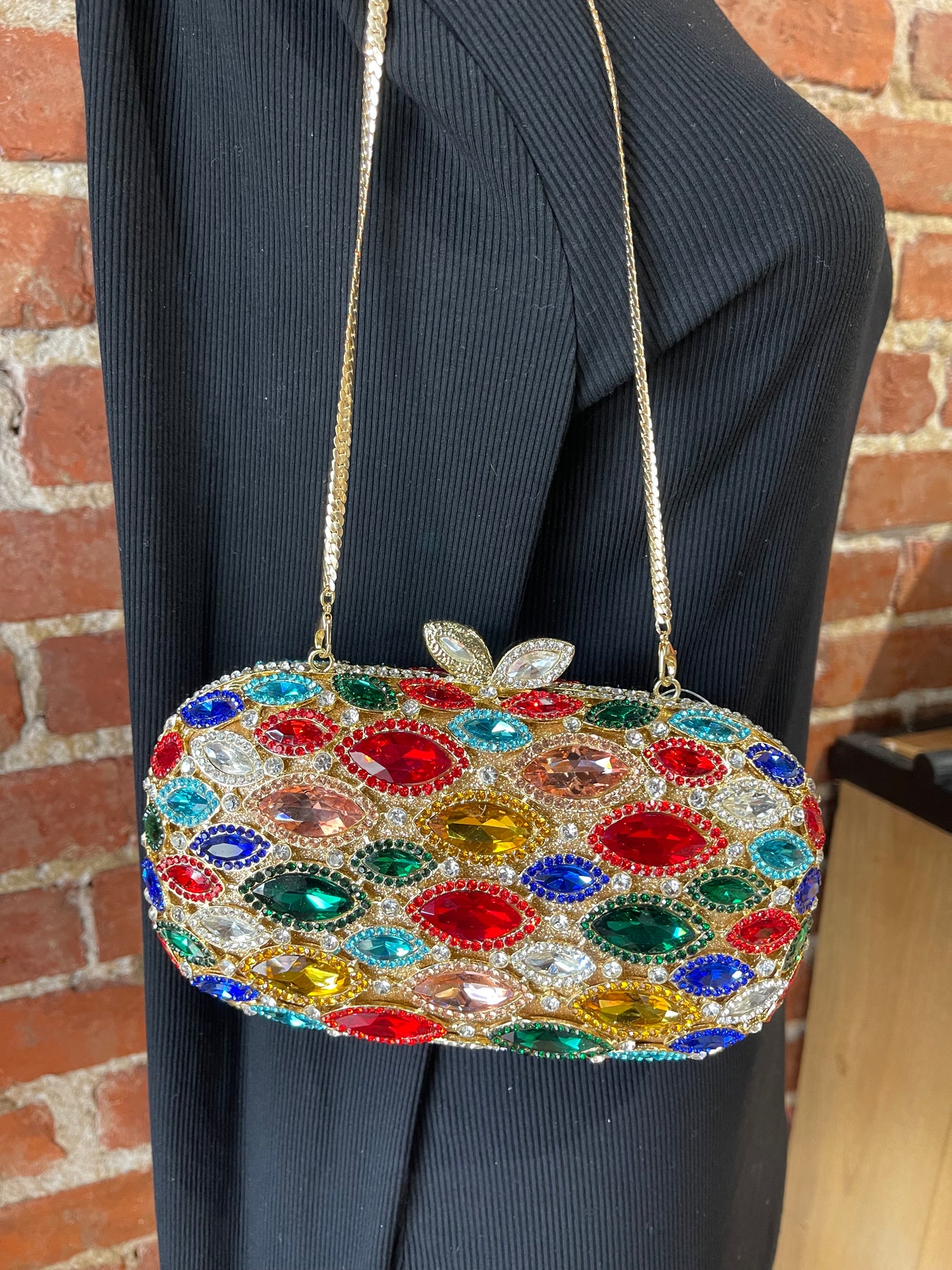 Sparkly Apple Purse
