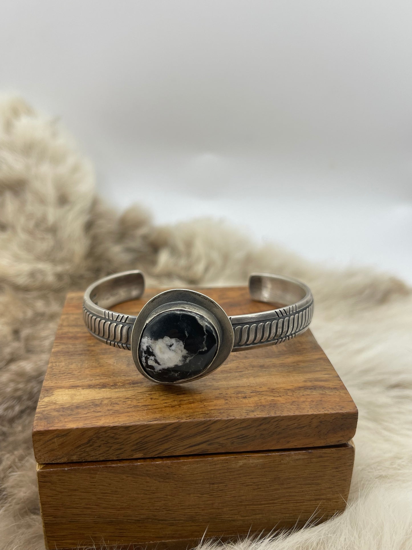 White Buffalo Bracelet by B. Webb