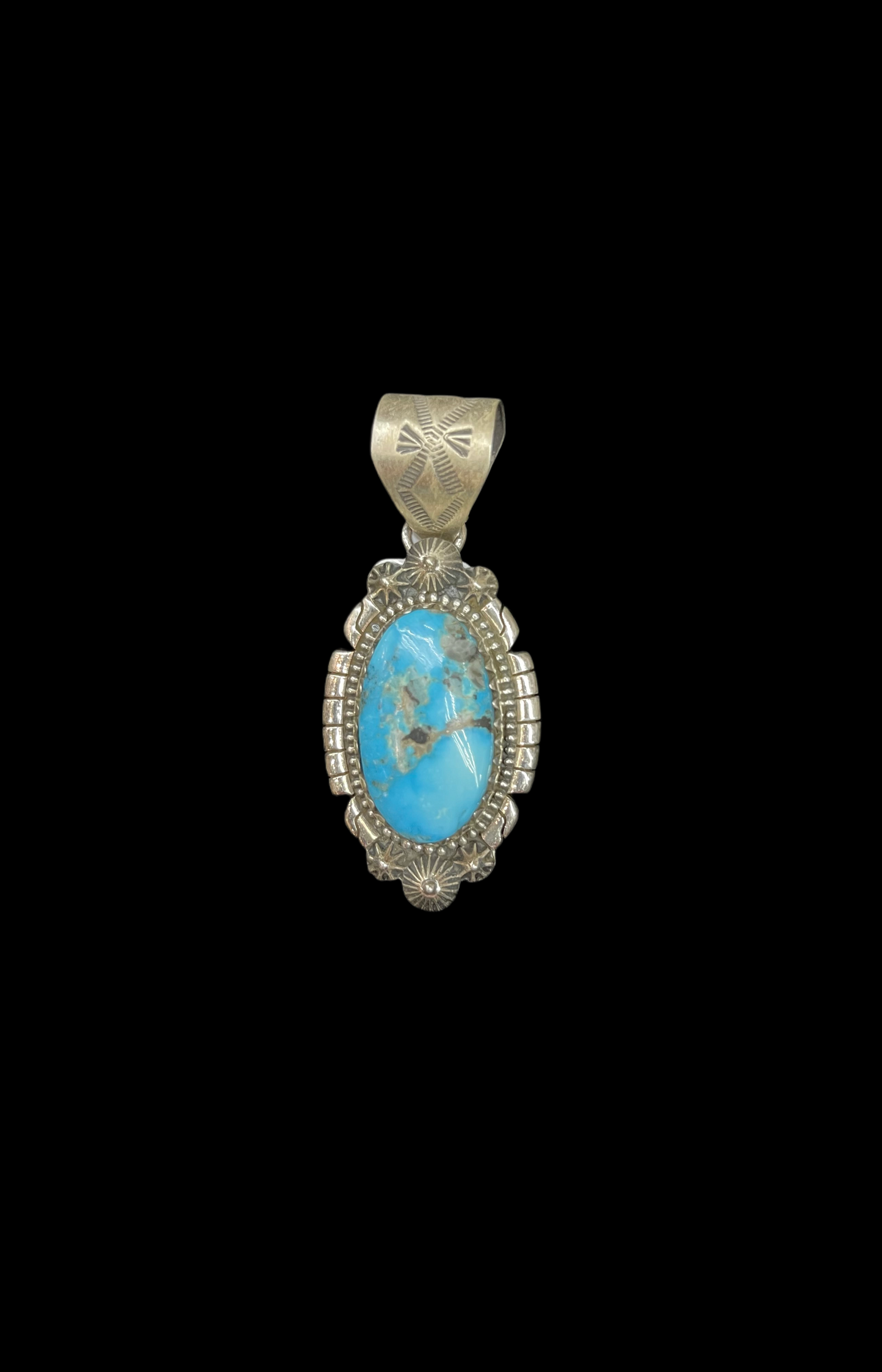 Oval Turquoise Pendant