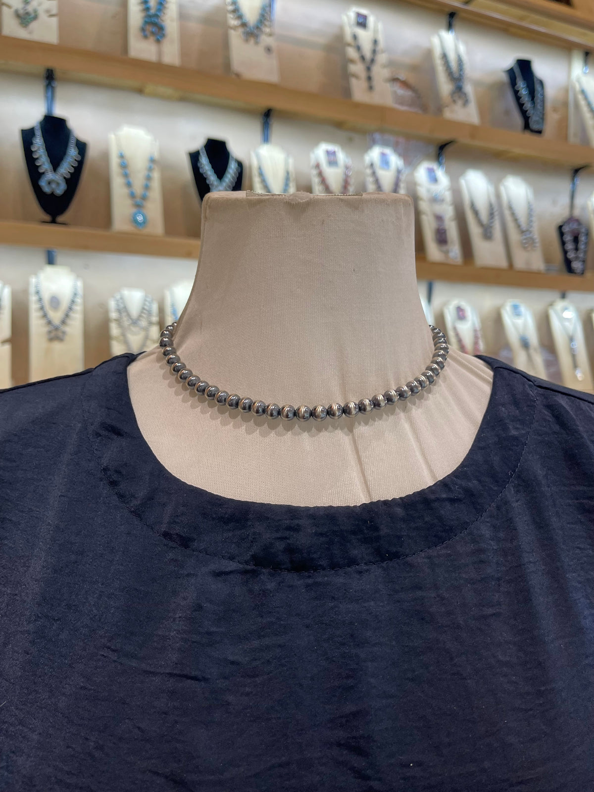 16” 7mm Navajo Style Pearls
