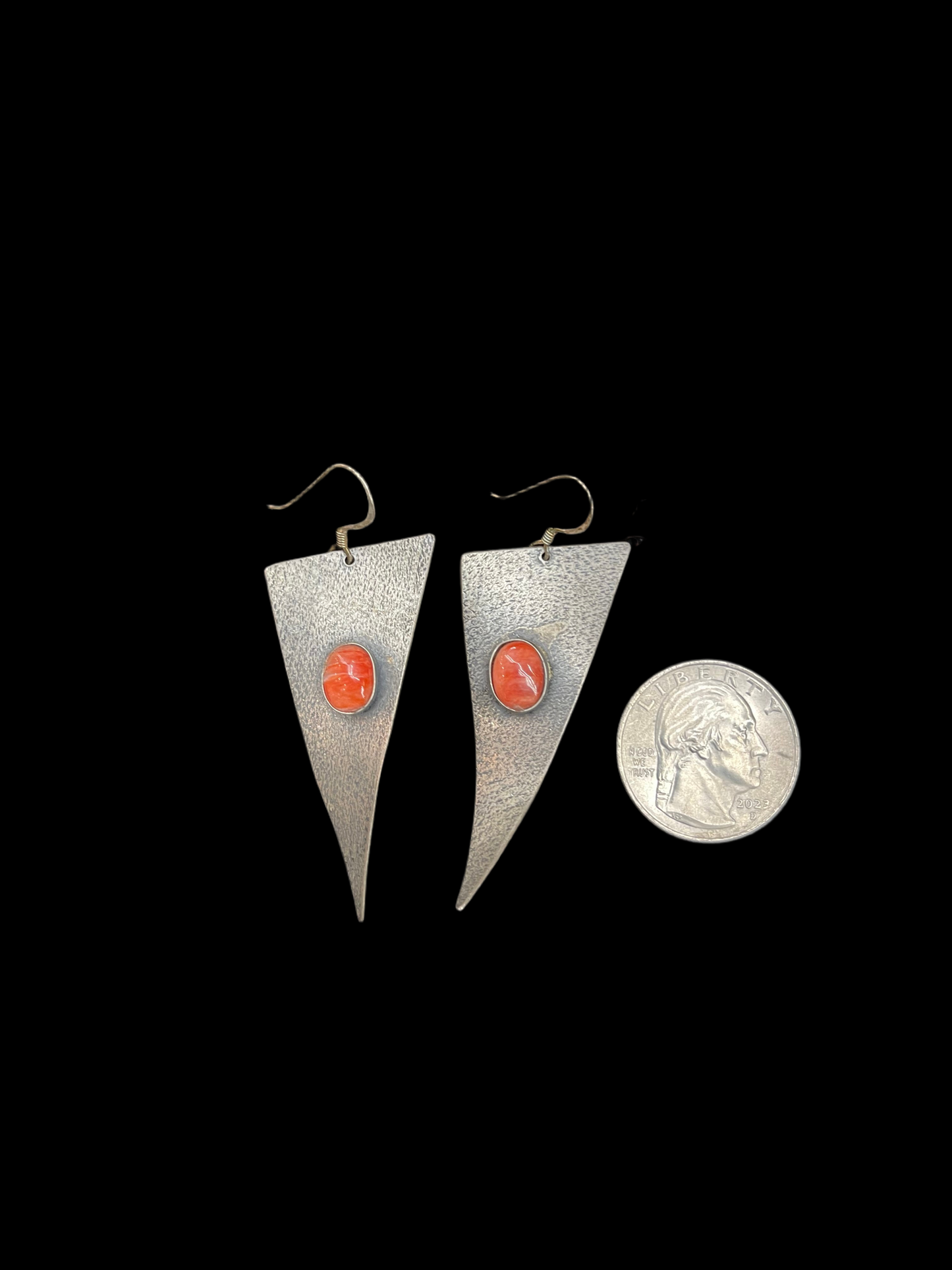 Red Spiny Oyster Shell Earrings