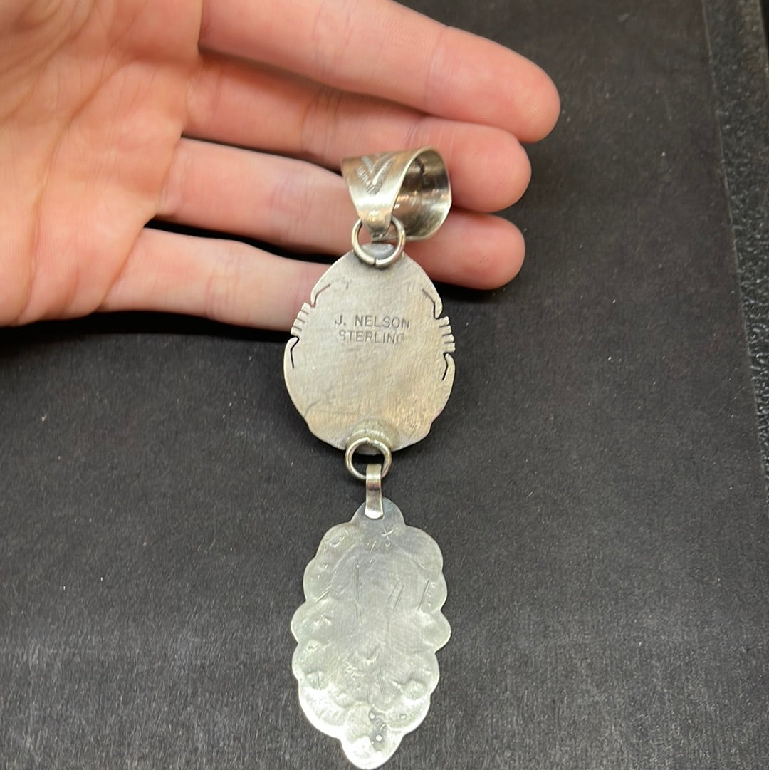Egyptian Turquoise Dangle Pendant