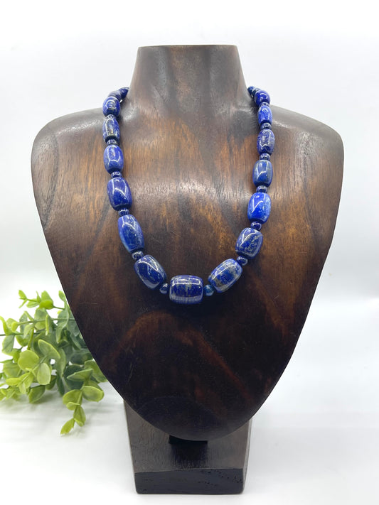 17" Lapis Lazuli Necklace