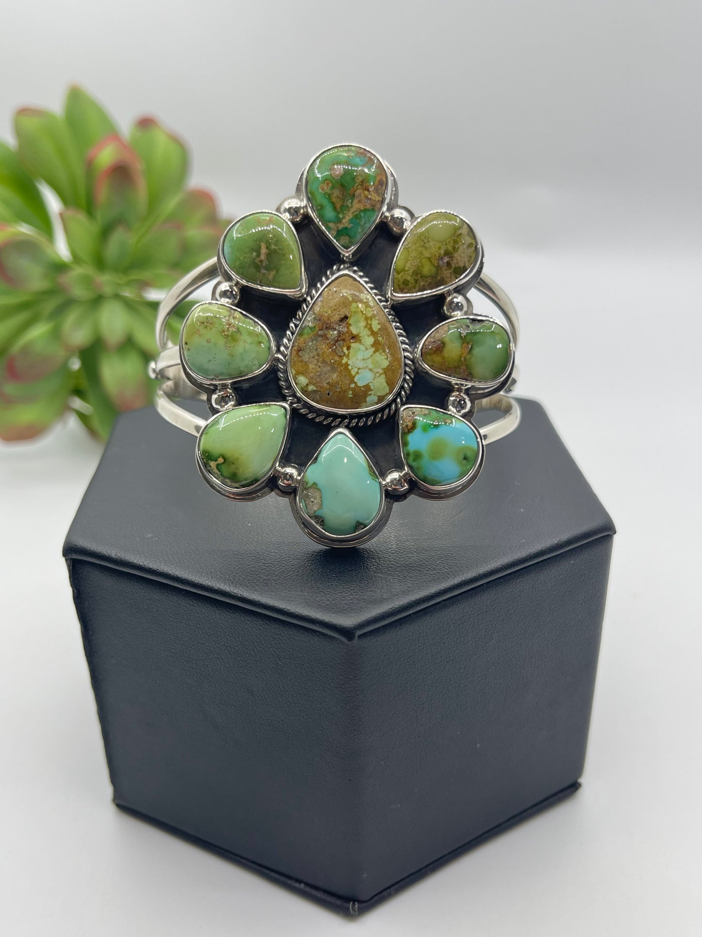 6.25"-7.25" Sonoran Gold Turquoise Cuff