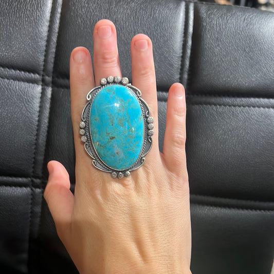 Kingman Turquoise Ring
