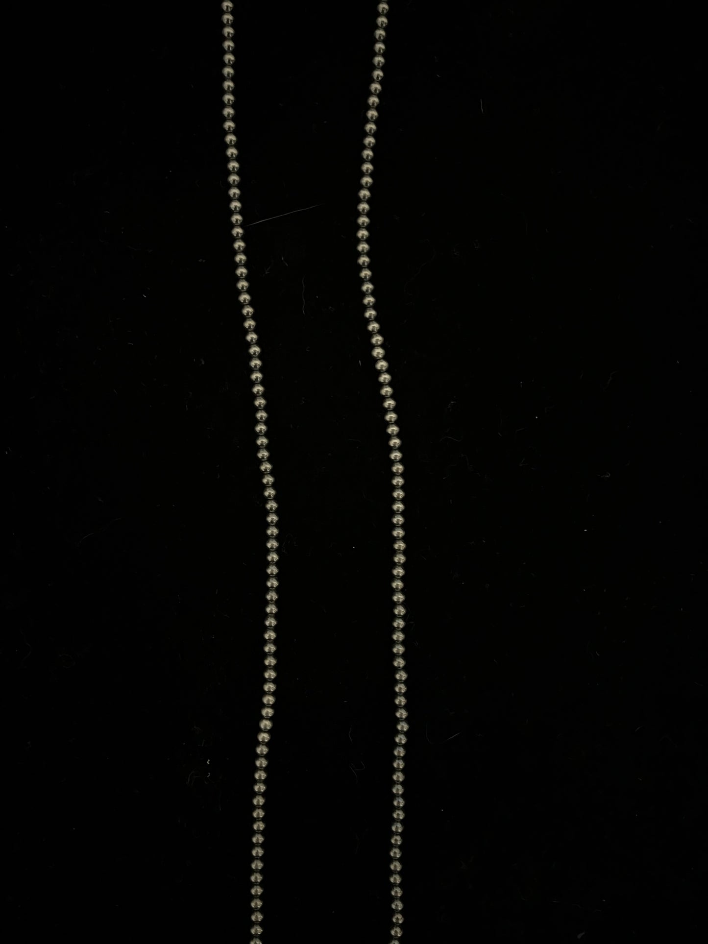 40" 3mm Navajo Style Pearls Necklace