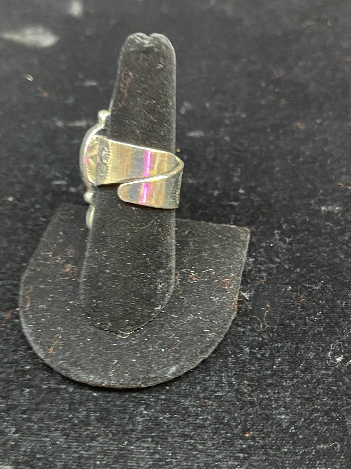Kingman Turquoise Adjustable Ring