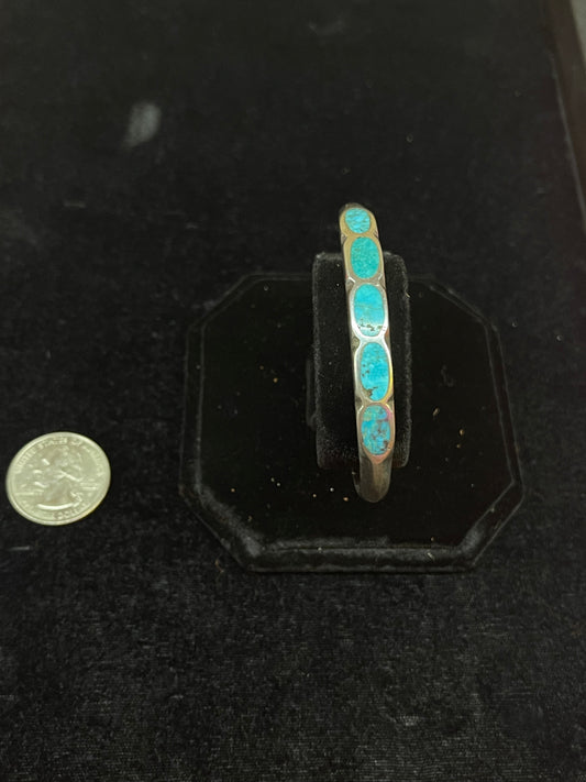 Turquoise Inlay Cuff