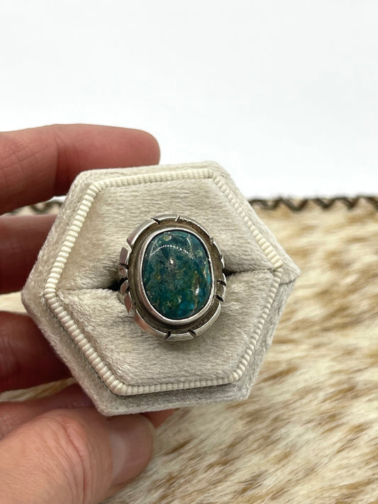 4.5 Oval Turquoise Ring