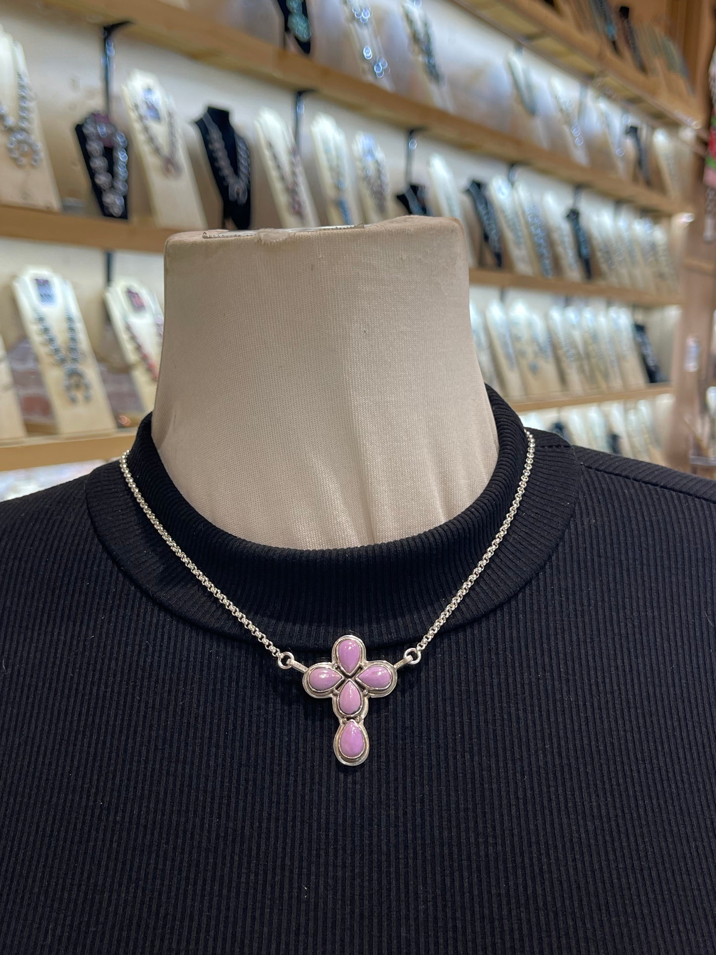 17" Purple Desert Necklace