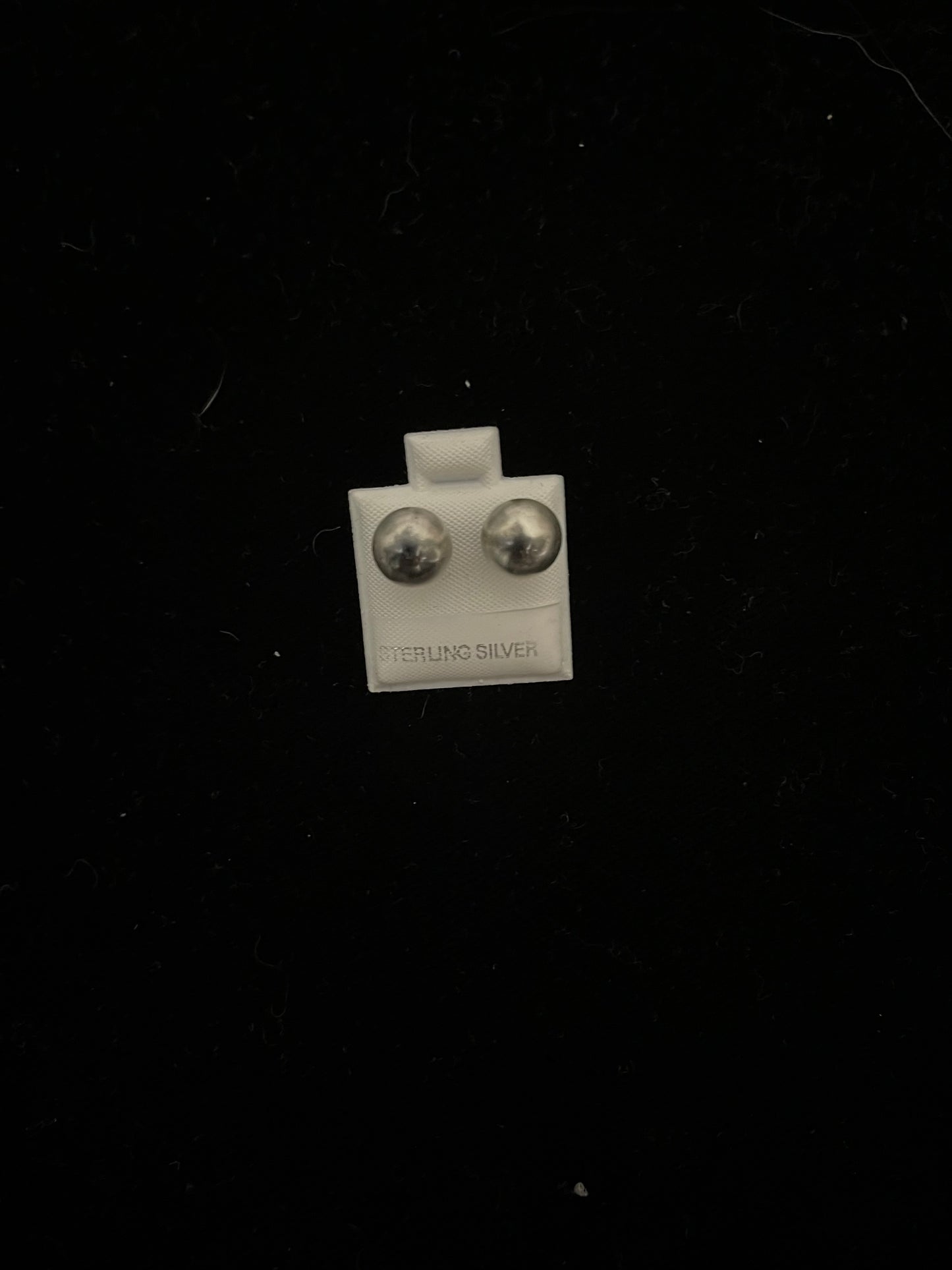 9mm Navajo Pearl Style Post Stud Earrings