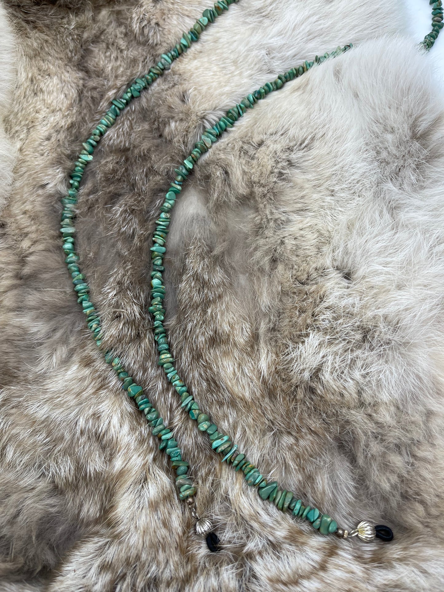 31" Turquoise Eye Glass Holder