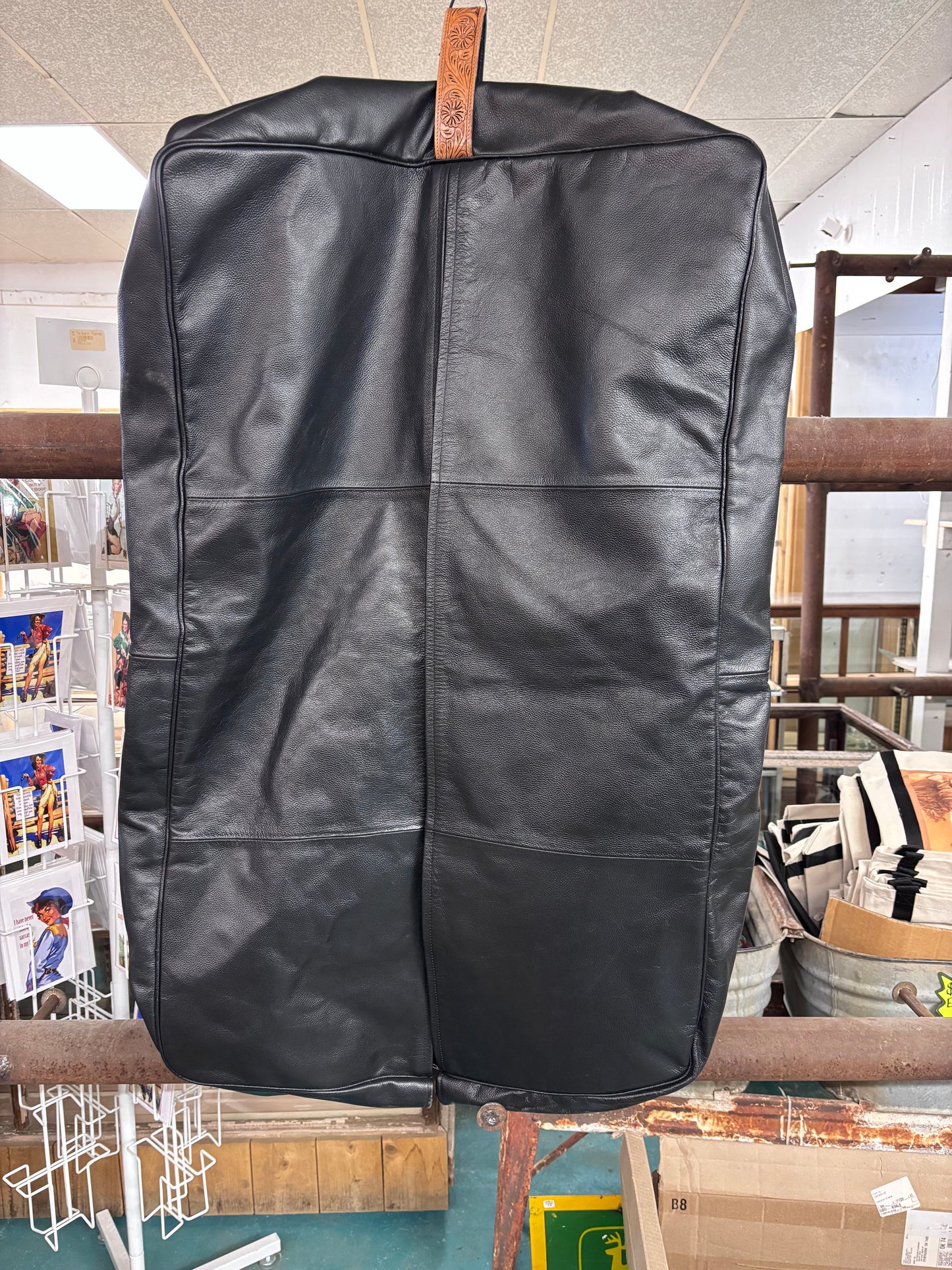 Cowboy Boot And Clothing Travel Bag