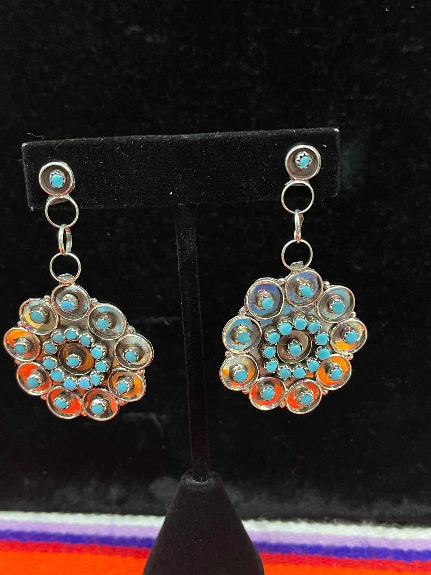 Sleeping Beauty Turquoise Earrings