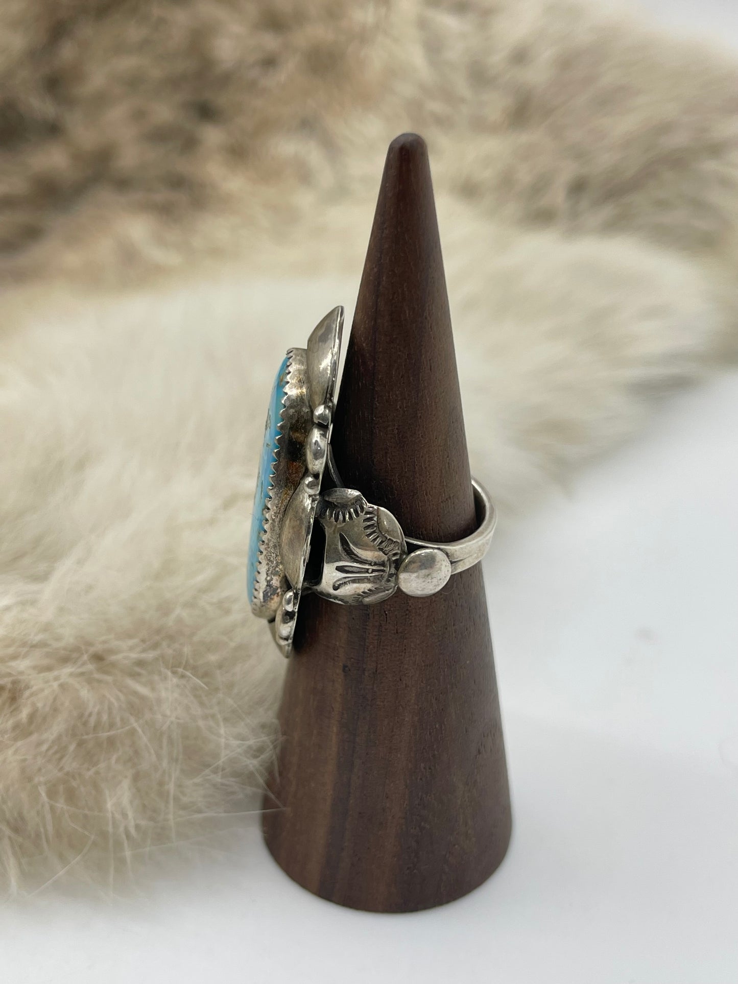 6.5 Kingman Turquoise Ring