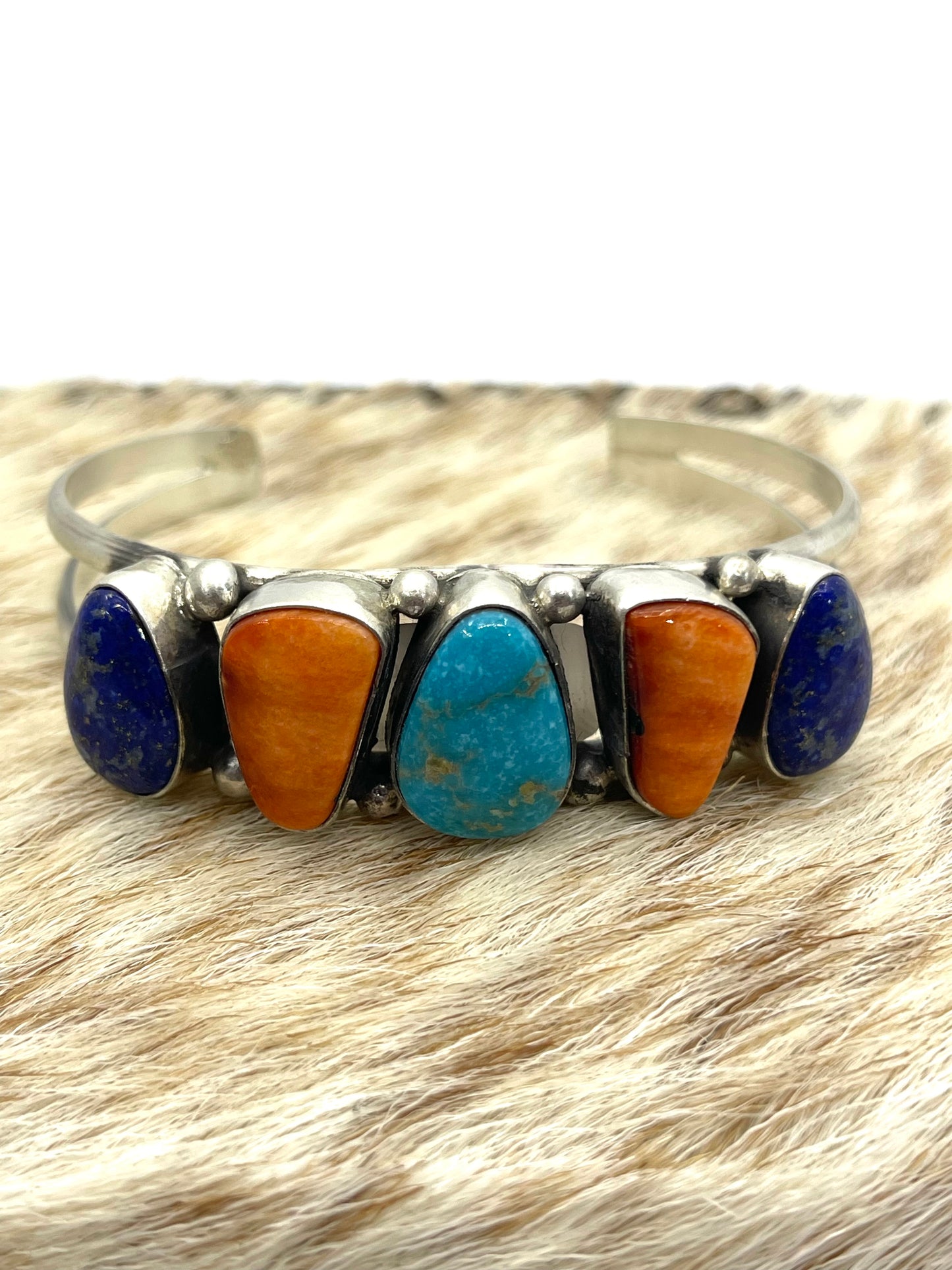 5.5" - 7" 5 Stone Multi Cuff