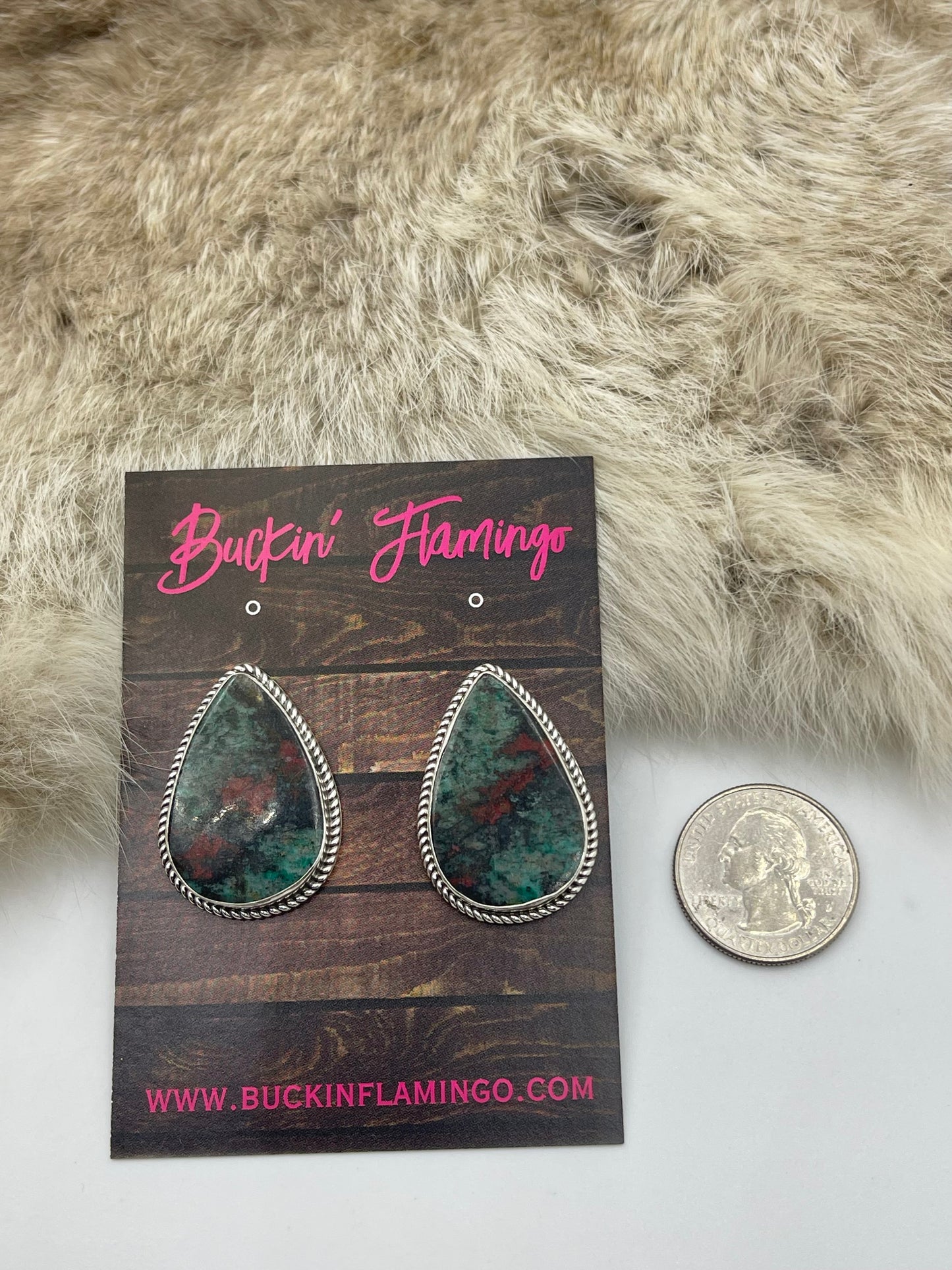 Sonoran Sunrise Teardrop Earrings