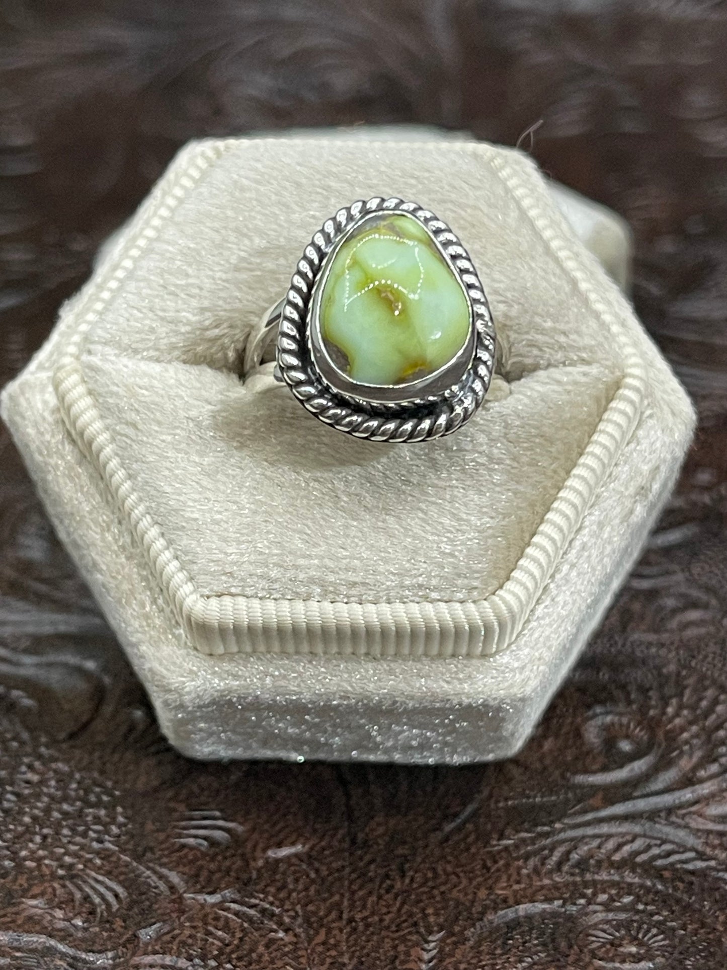 6.0 Palomino Turquoise Ring