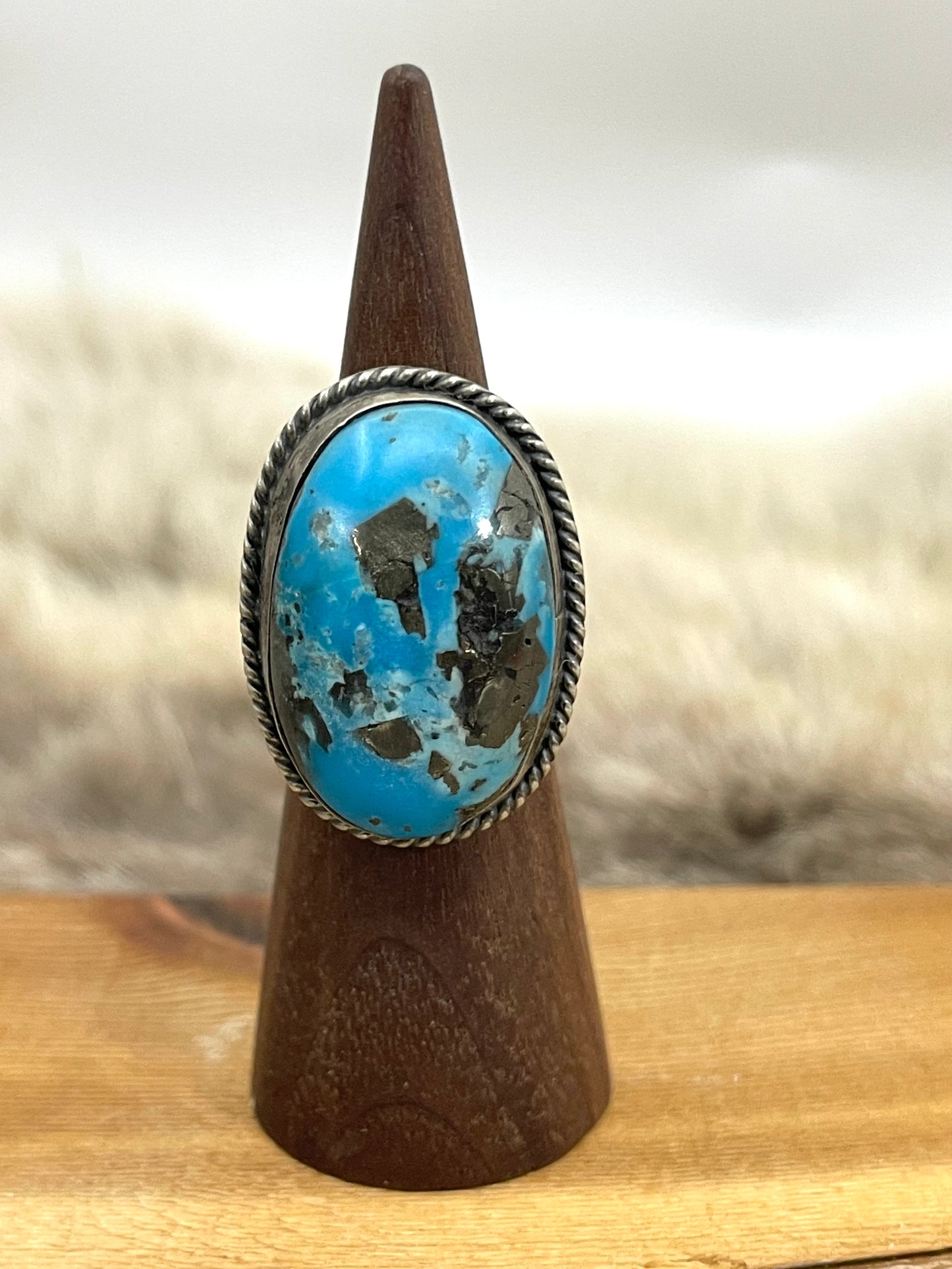 7.5 Persian Turquoise Ring