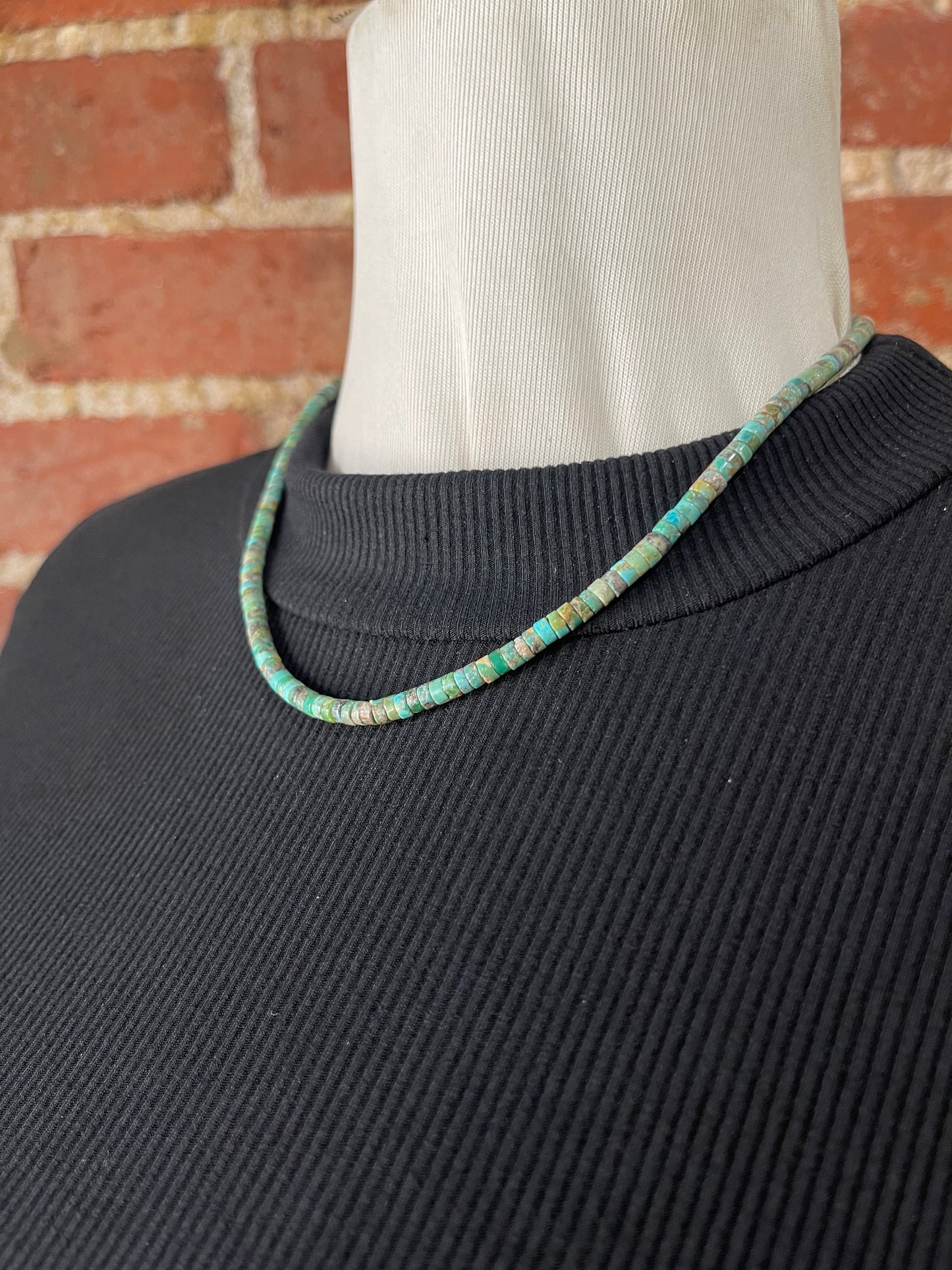 17” Heishi Bead Necklace