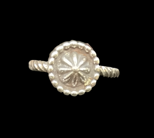 Sterling Silver Ring by Sheena Jake, Navajo