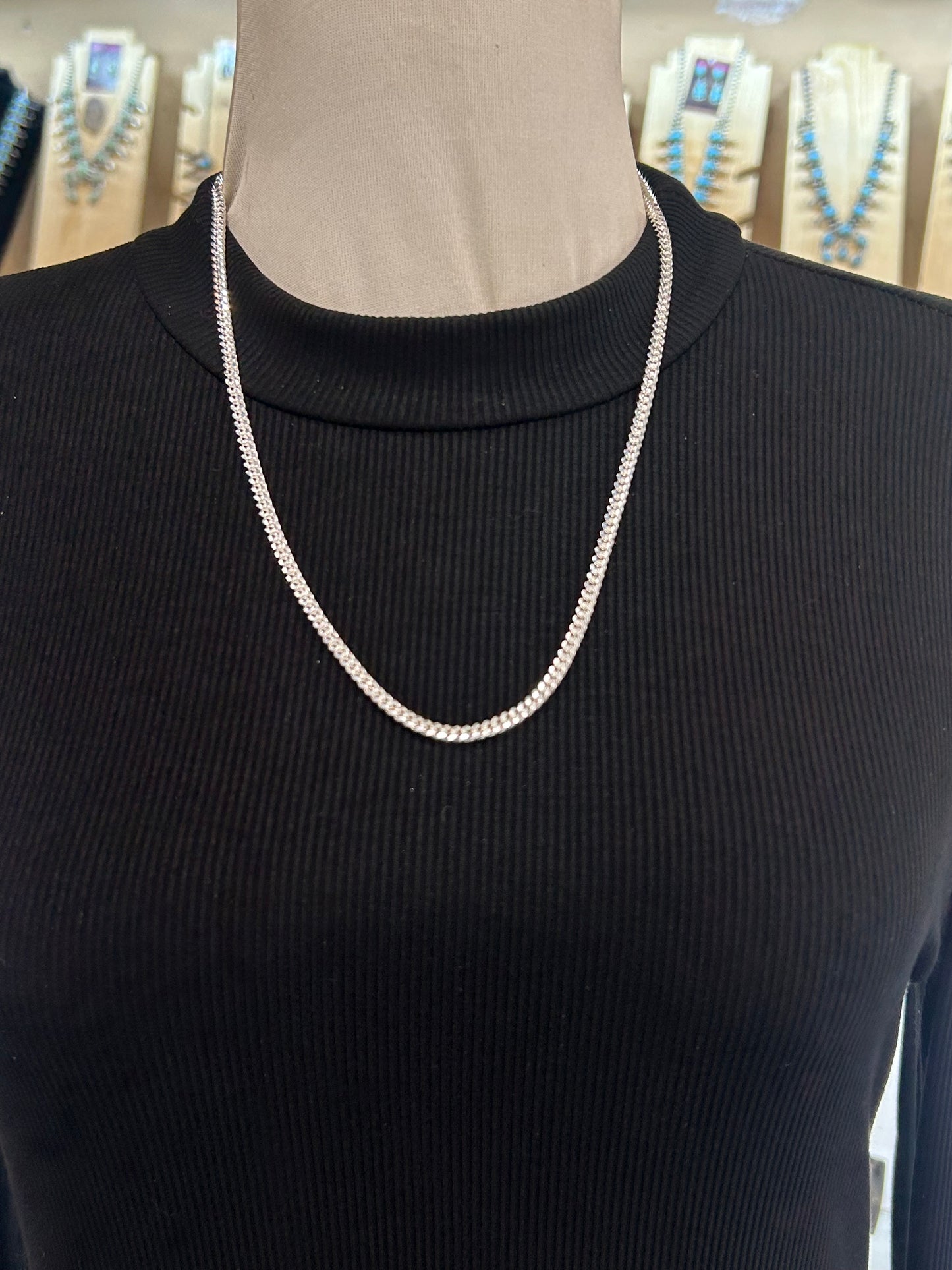 22" Heavy Sterling Silver Chain