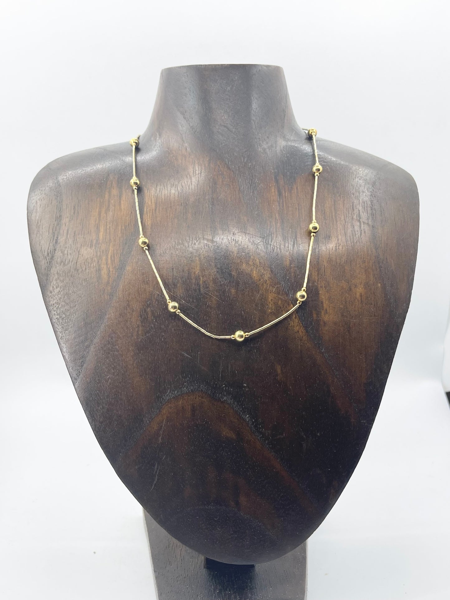 14k Gold Filled Screw Clasp Necklace