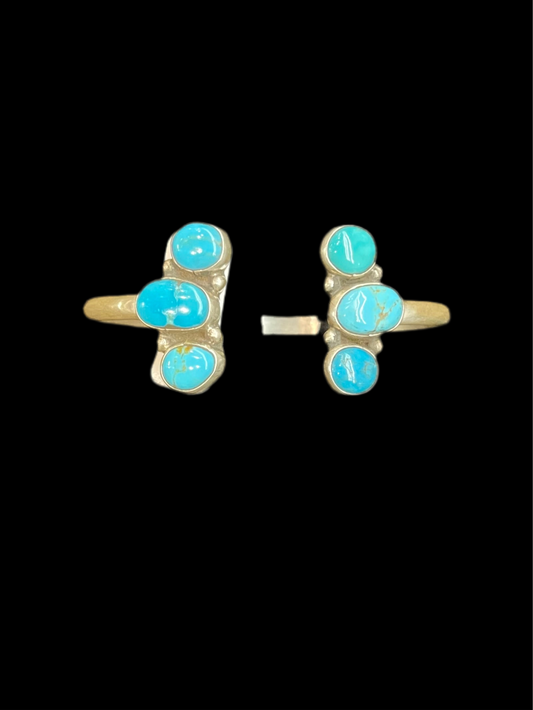 Kingman Turquoise Cuff by Geraline James