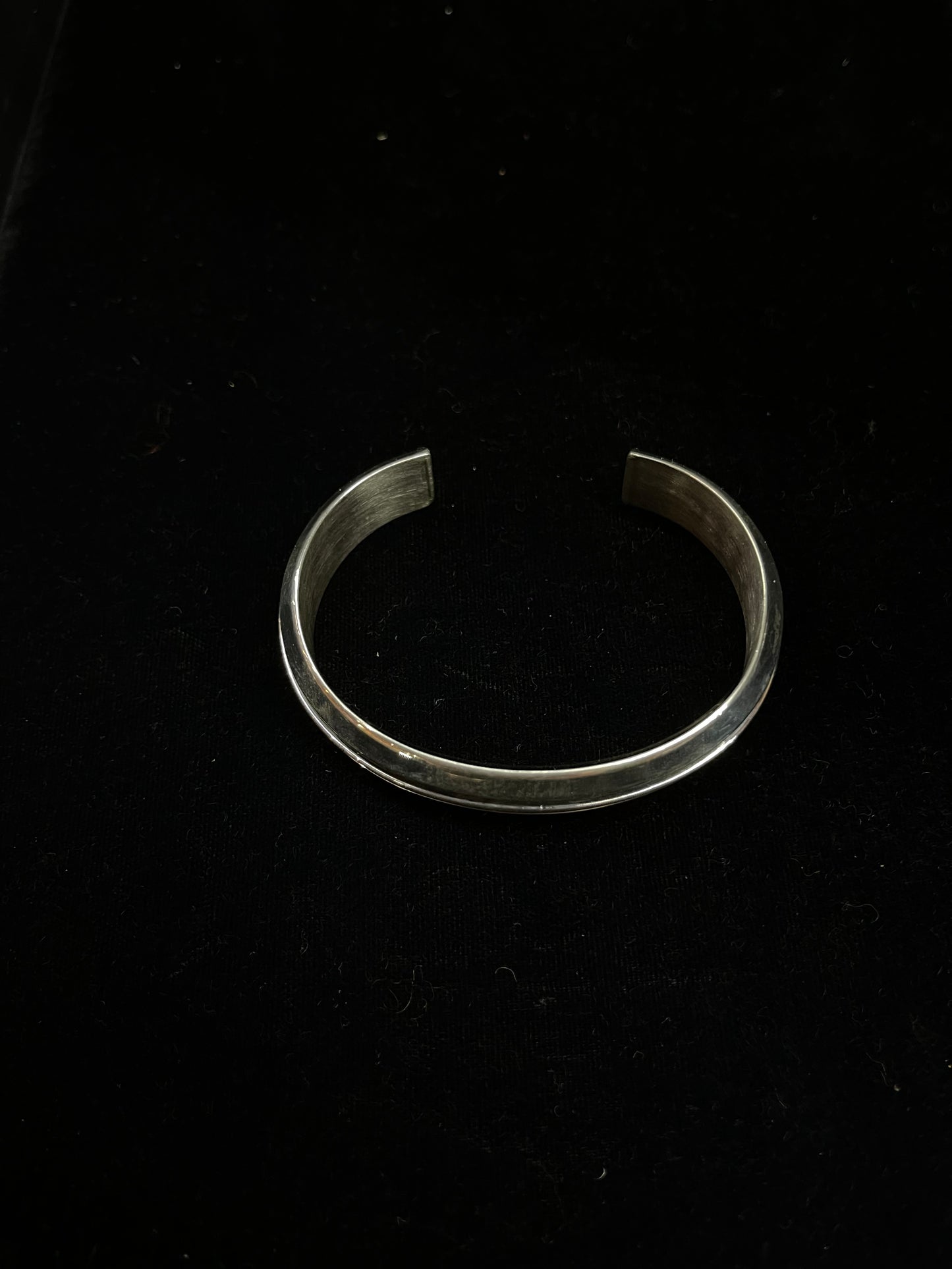 6 3/4" Sterling Silver 3 Row Cuff by Tom Hawk, Navajo