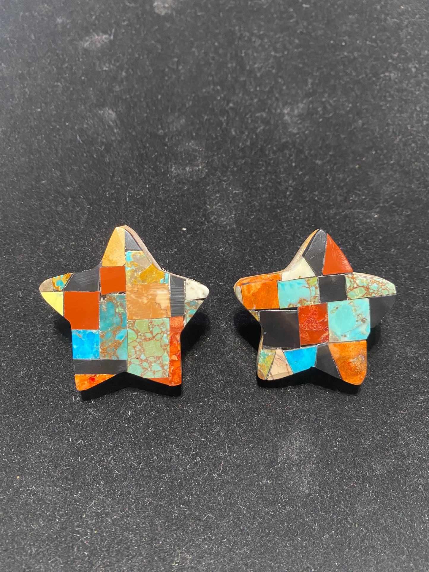 Lapidary Star Stud Earring by Jolene Bird