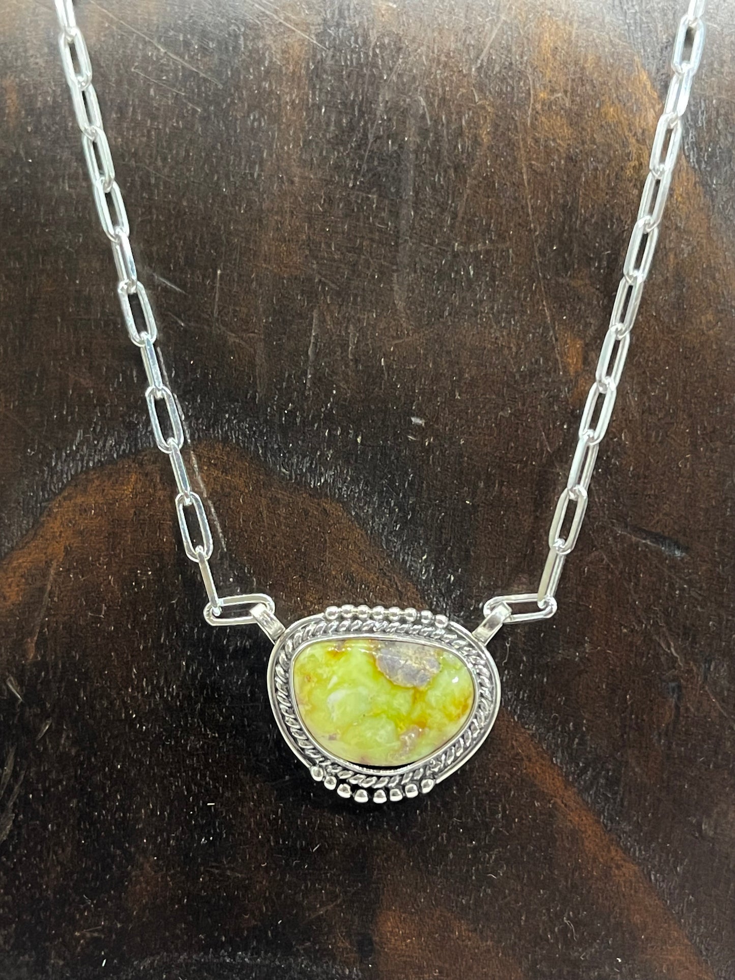 18'' Palomino Turquoise Necklace