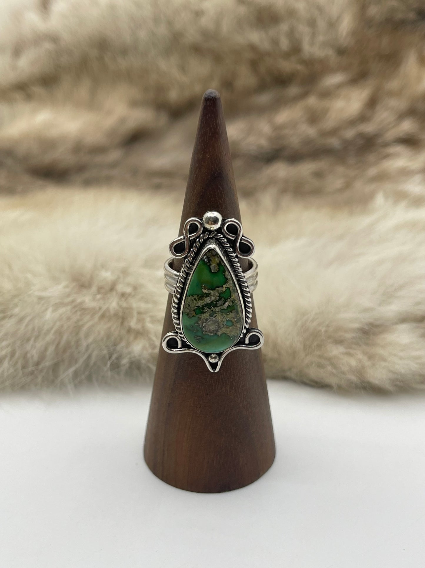 5.5 Sonoran Gold Turquoise Ring