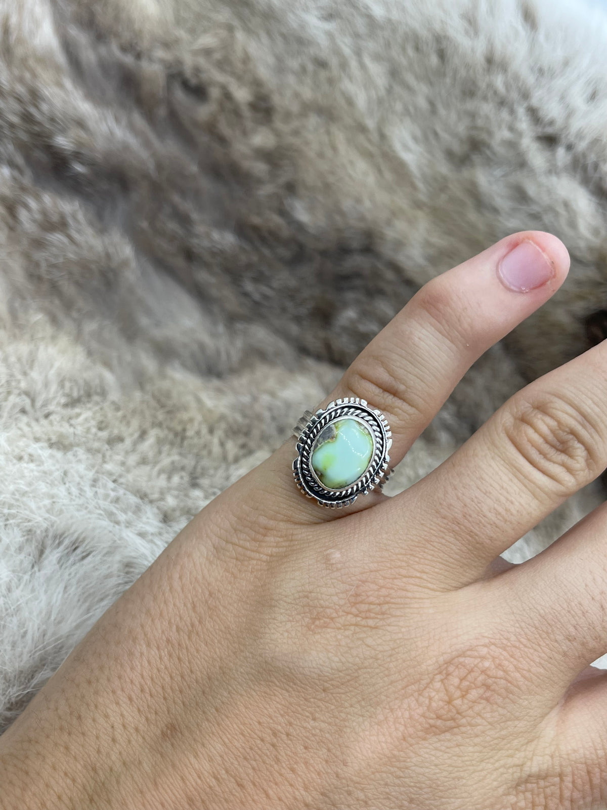 6.0 Palomino Turquoise Ring