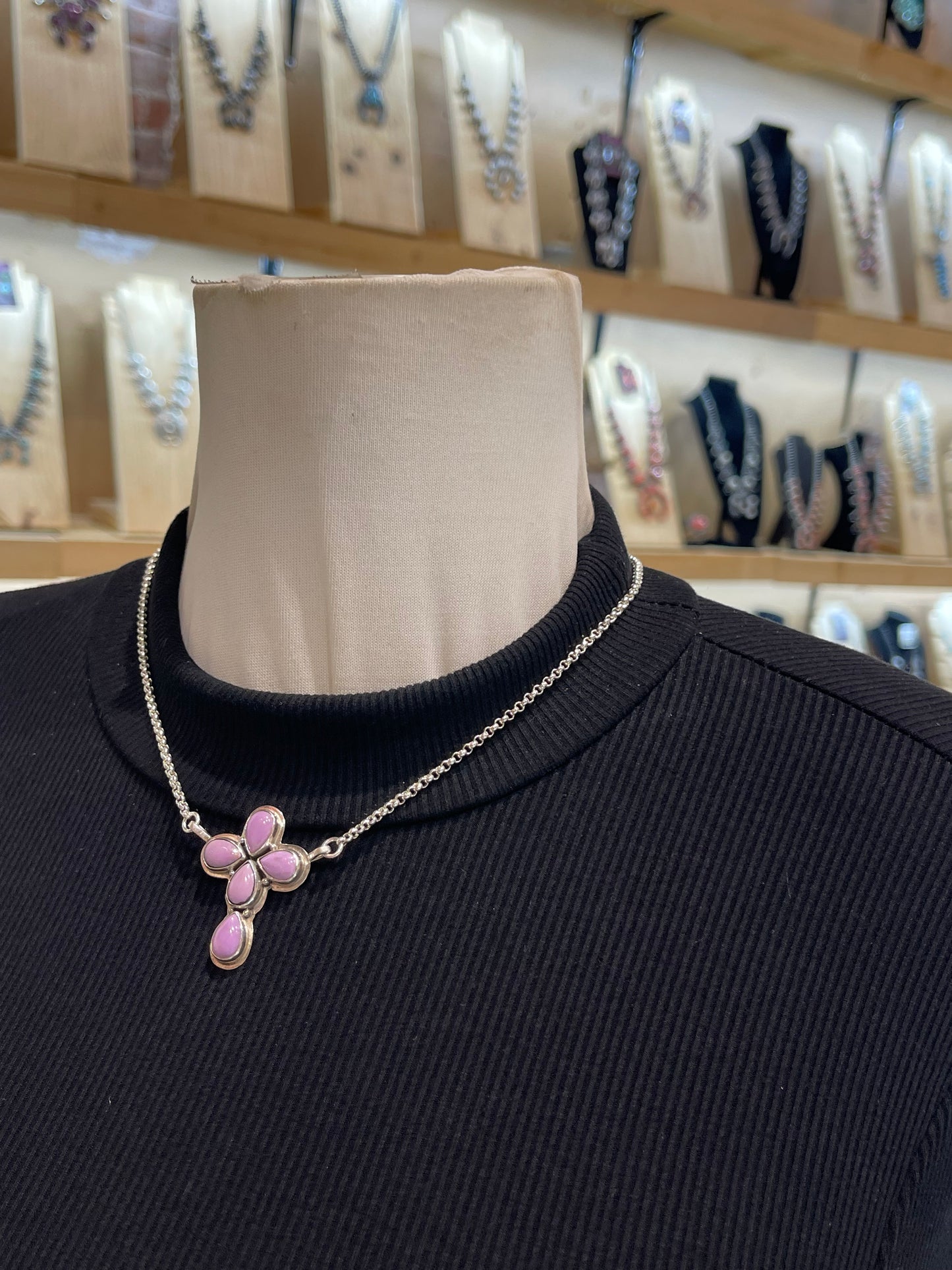 17" Purple Desert Necklace