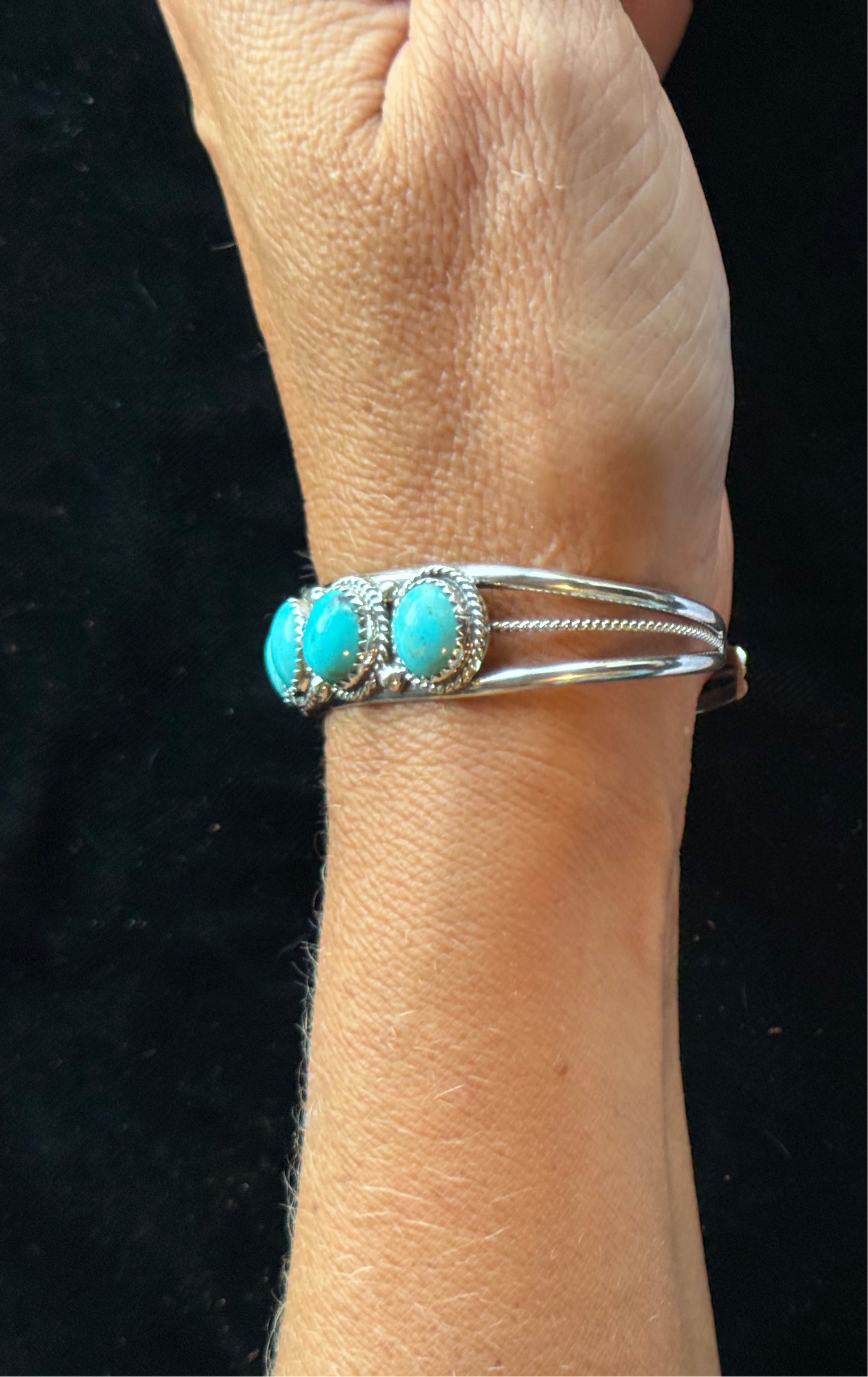 7 Stone Turquoise by Verley Betone, Navajo