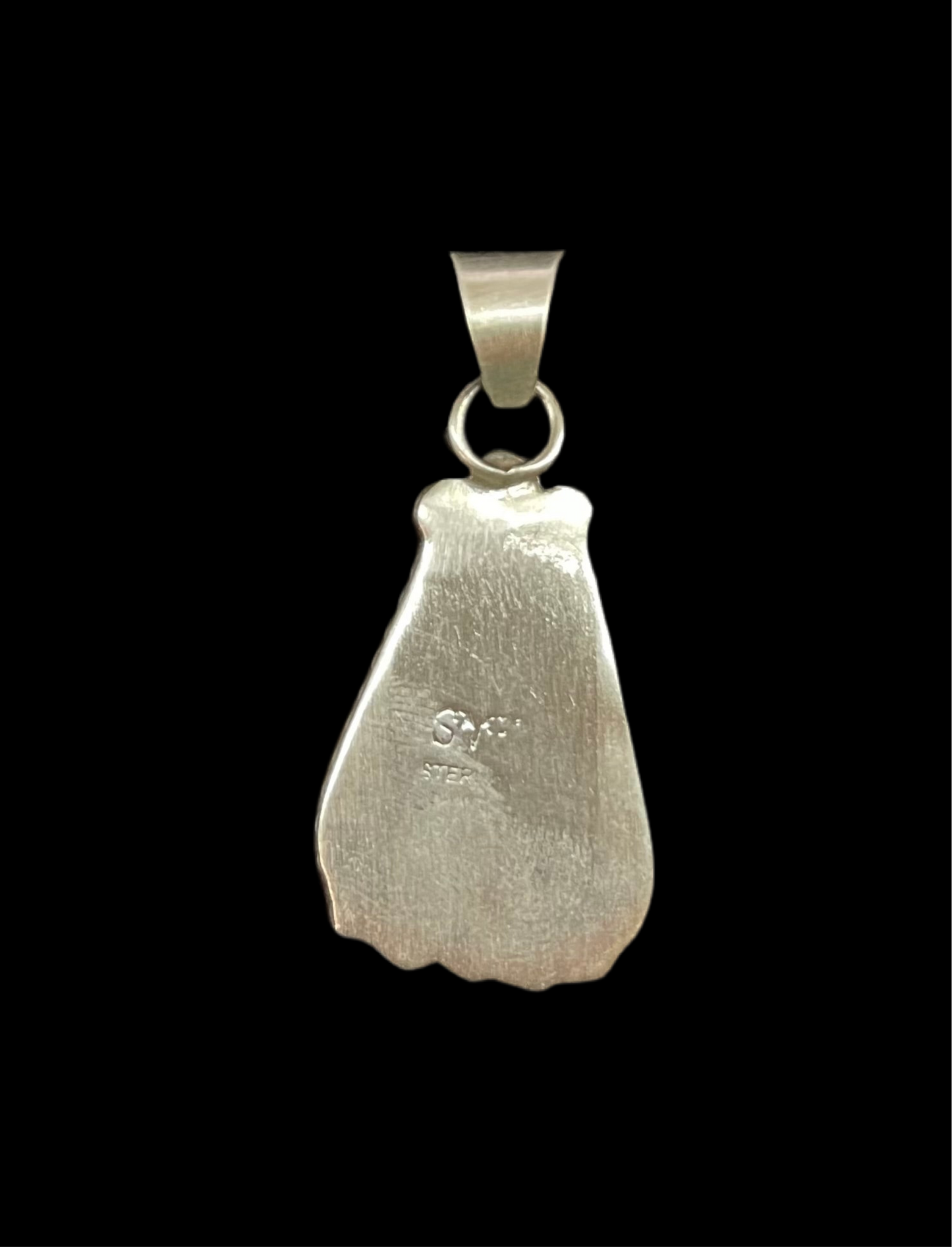 White Buffalo Pendant by Sheryl Kee, Navajo