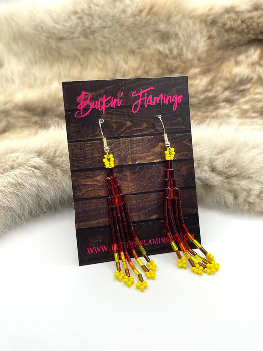 Glass Beads Earring