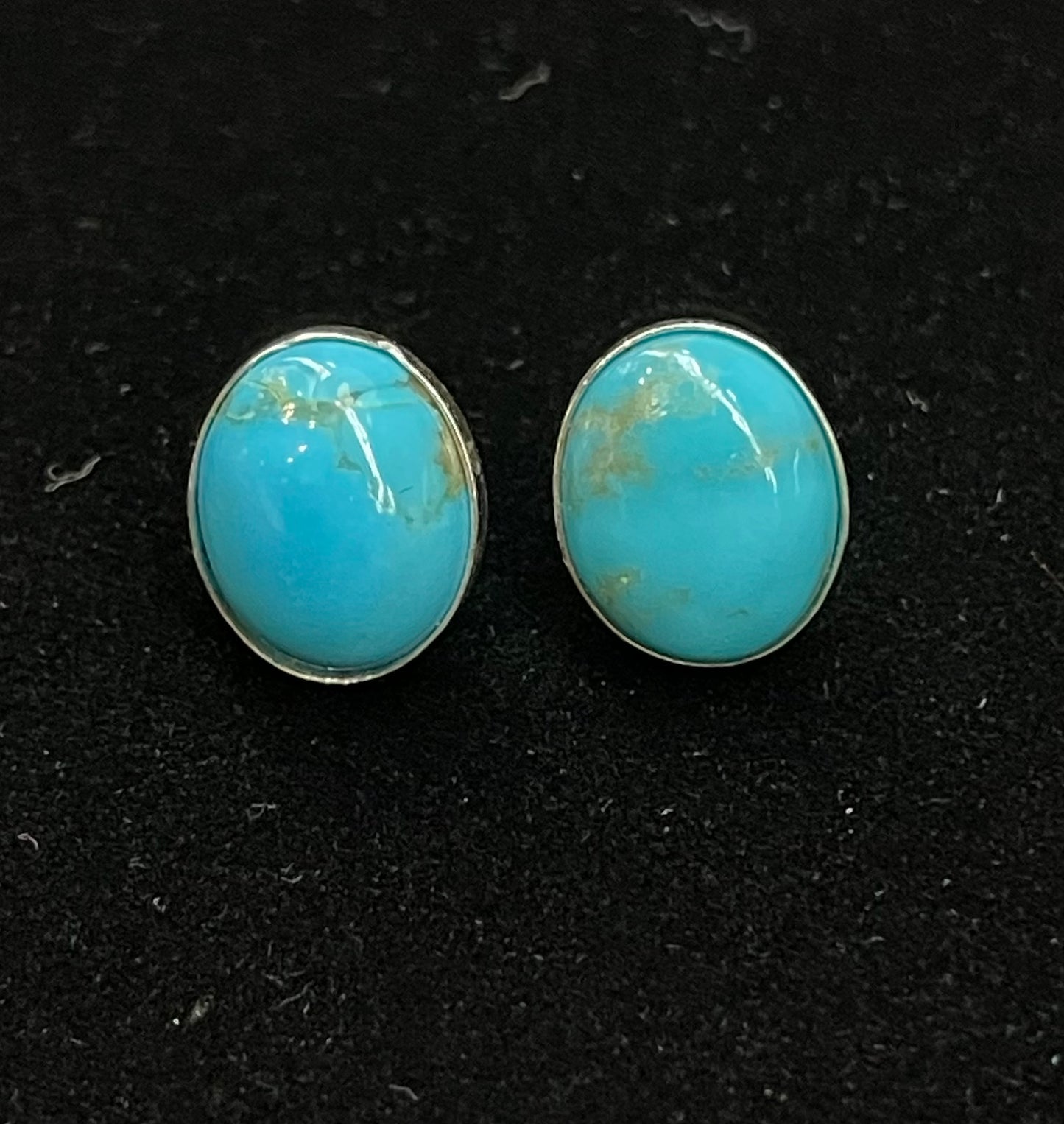 Small Turquoise Post Earrings