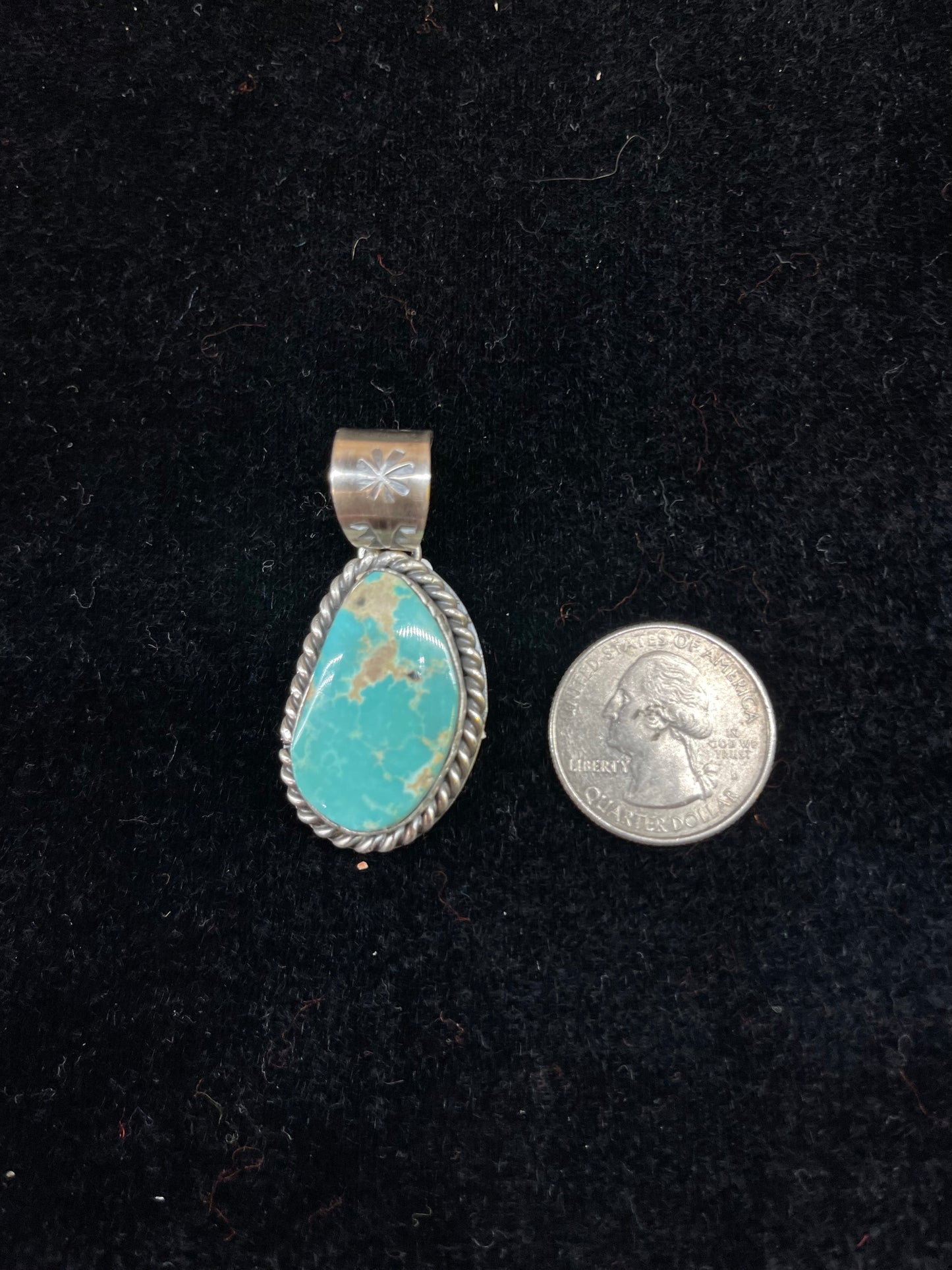 Turquoise Pendants Different Shapes and Sizes