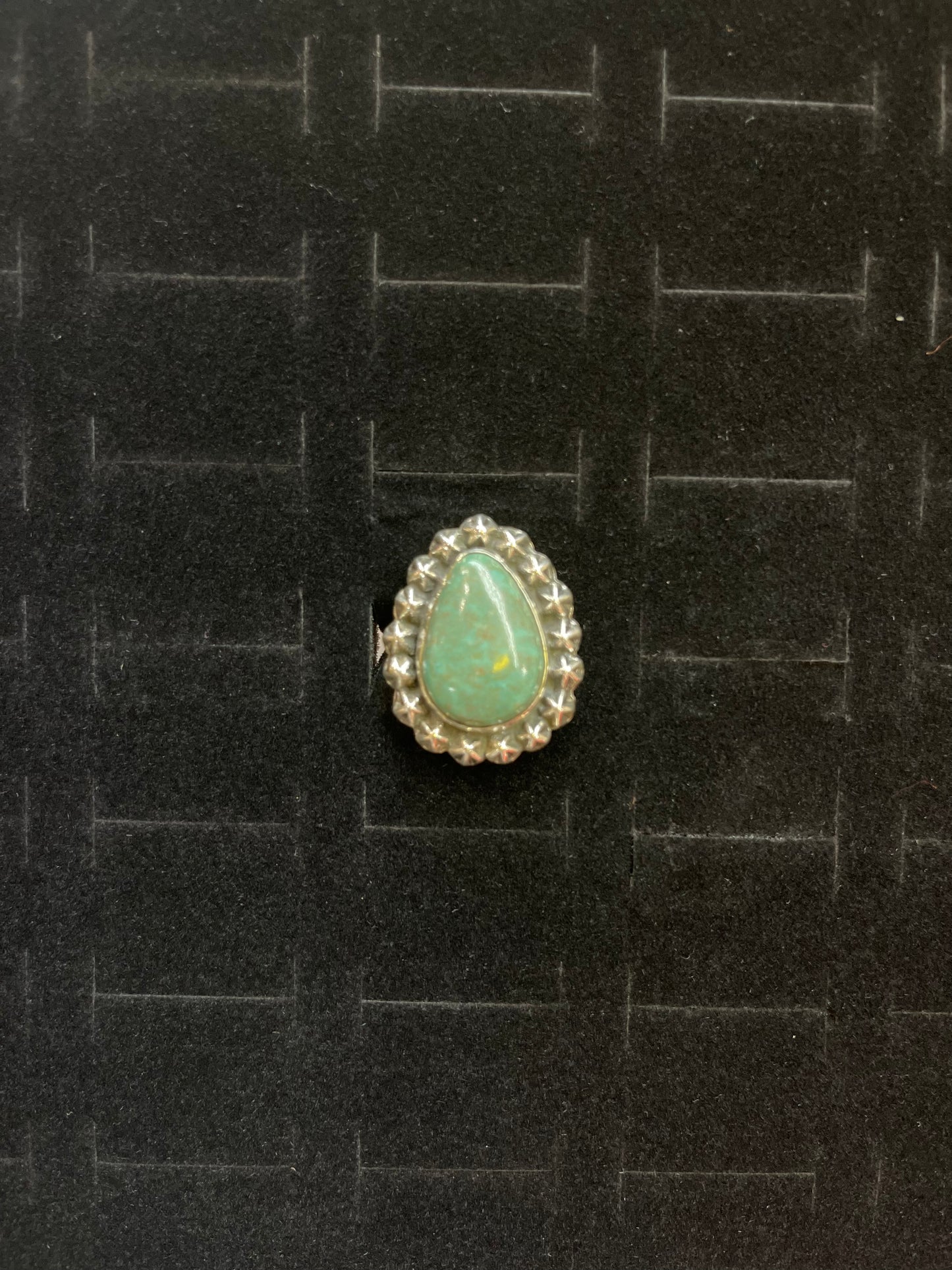 Emerald Valley Turquoise Teardrop Ring